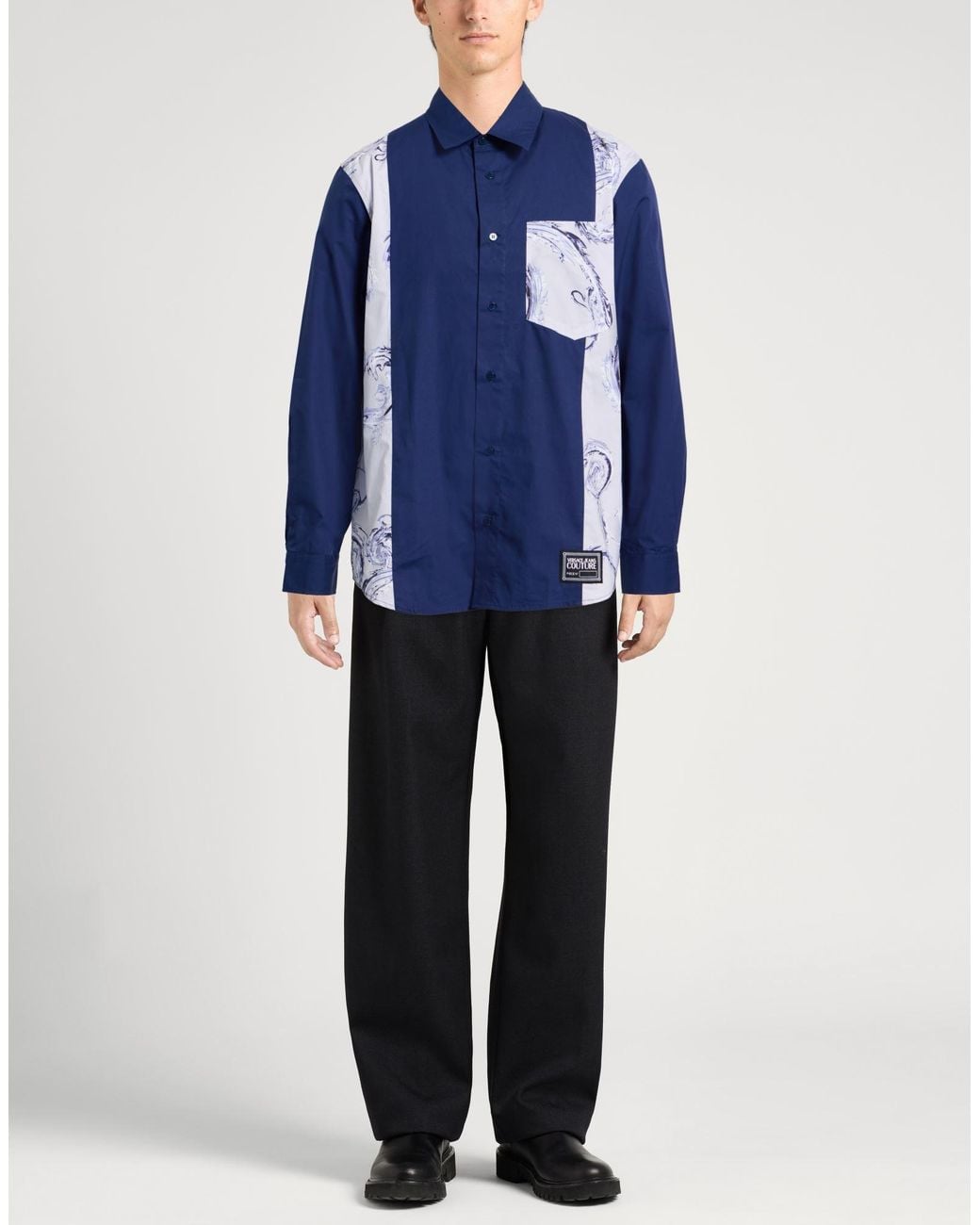 Versace Jeans Couture Blue Shirts for men