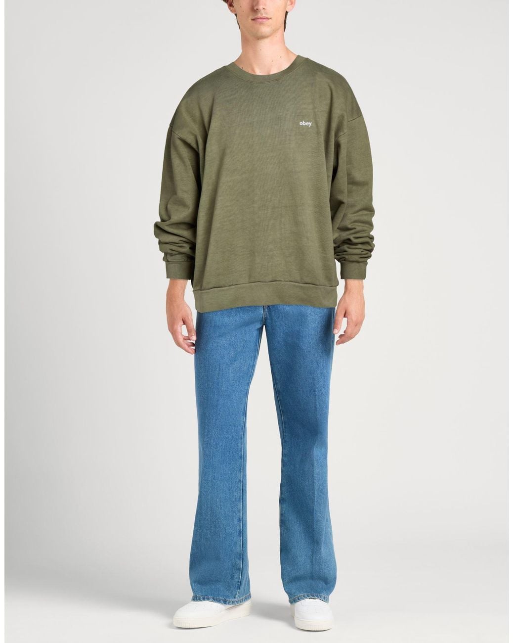 Obey Green Sweatshirt for men