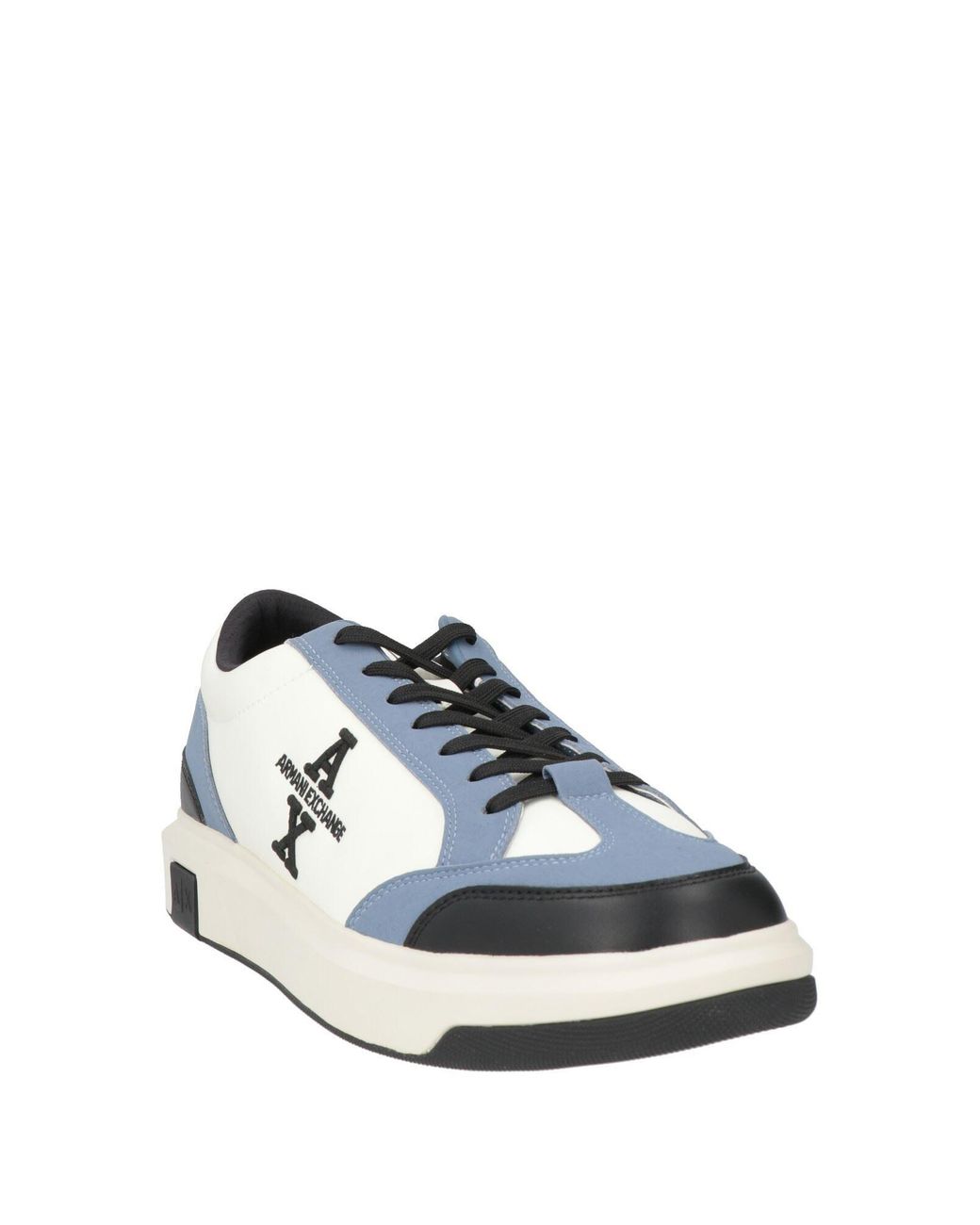 ARMANI EXCHANGE White Sneakers Polyester, Polyurethane for men