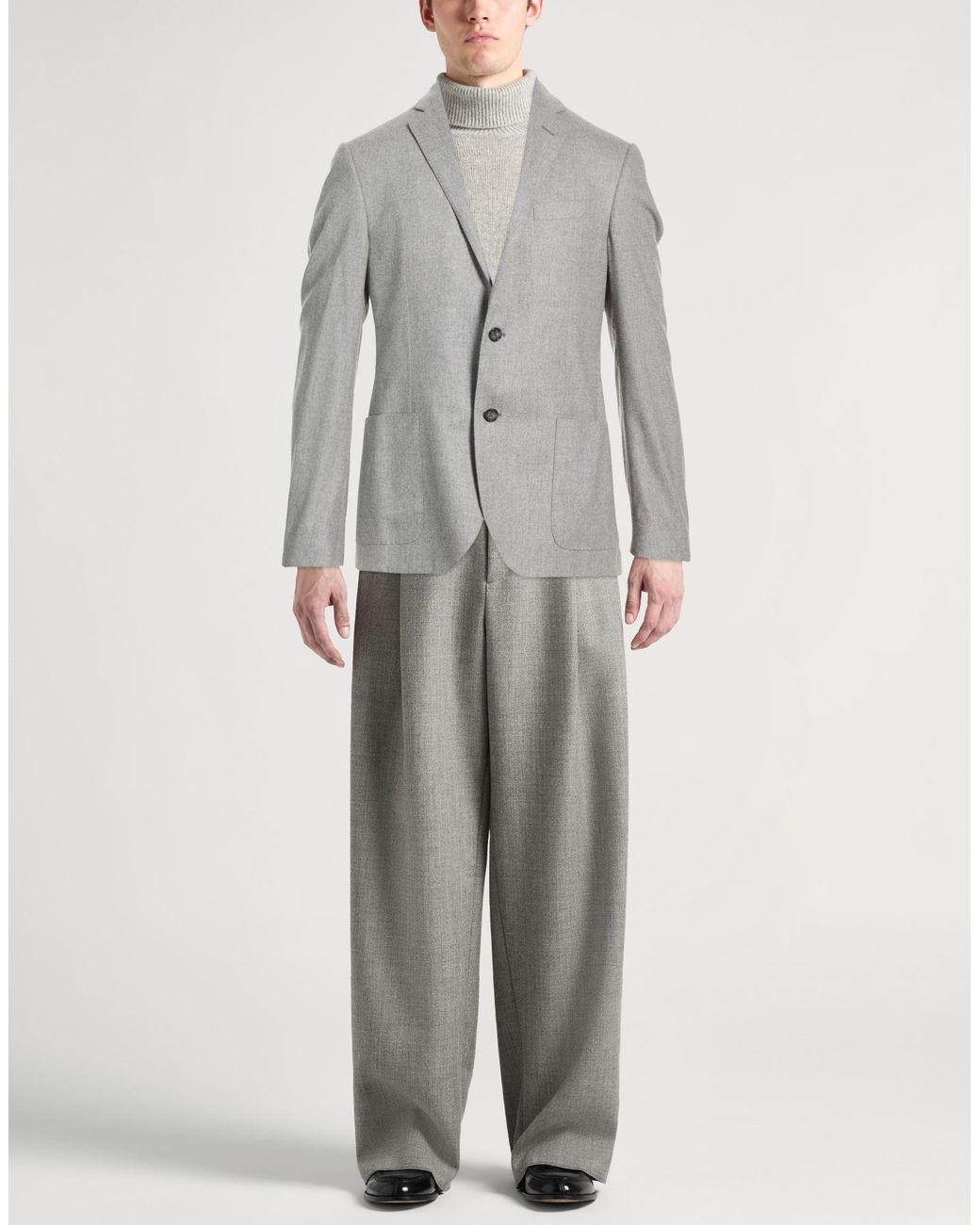 Corneliani Gray Blazers for men