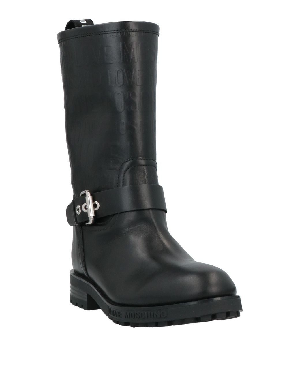Love Moschino Black Ankle Boots