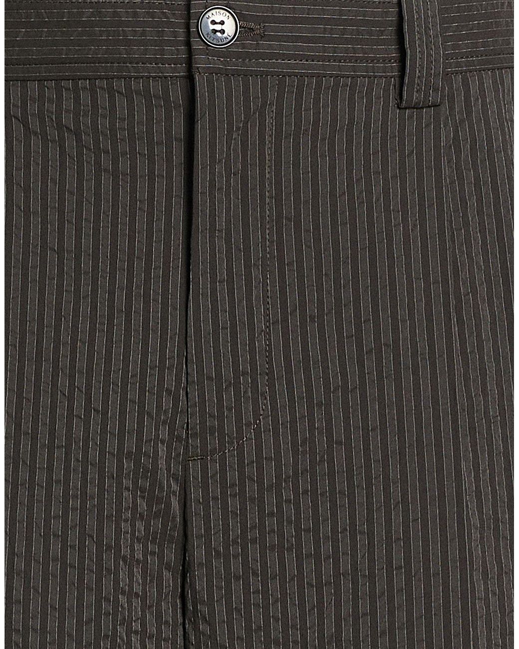 Maison Kitsuné Gray Trouser for men