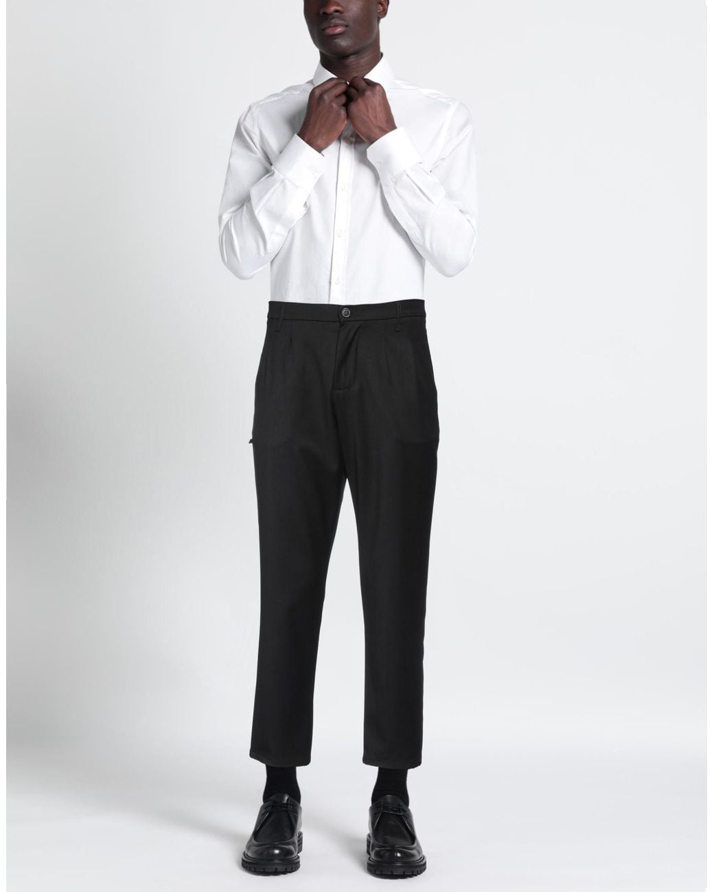 Imperial Black Pants for men