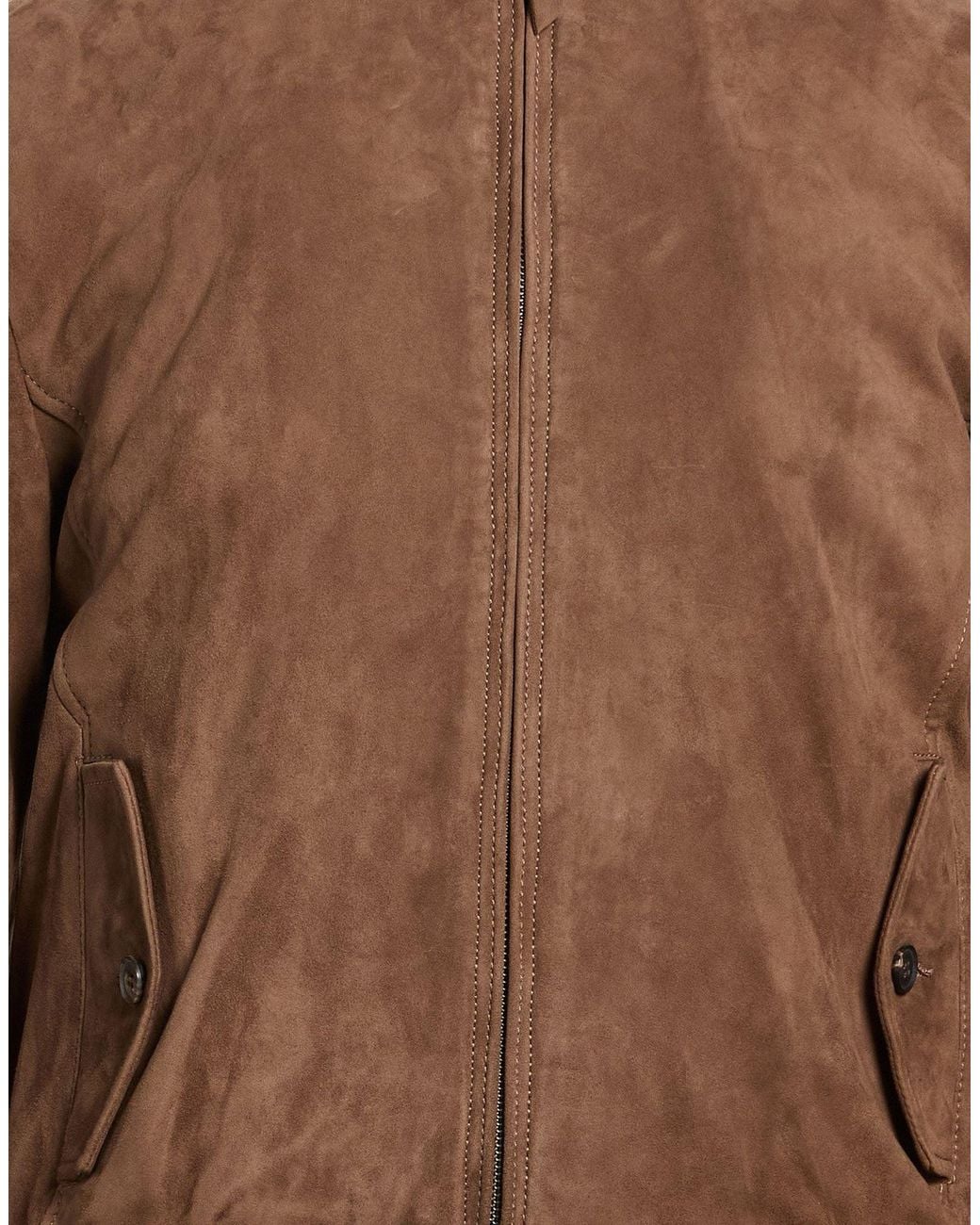 D'Amico Brown Light Jacket Leather for men
