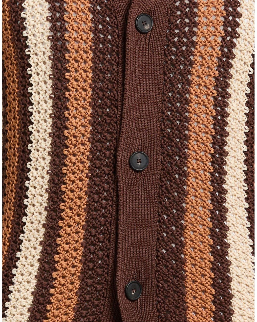 Tagliatore Brown Cardigans for men