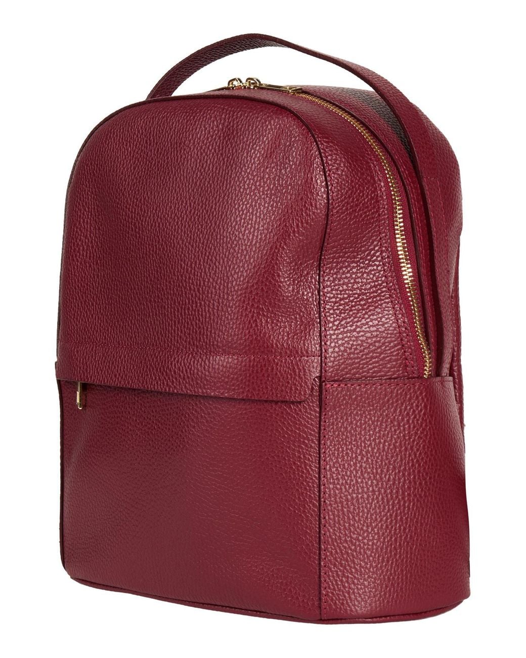 Laura Di Maggio Red Burgundy Backpack Leather