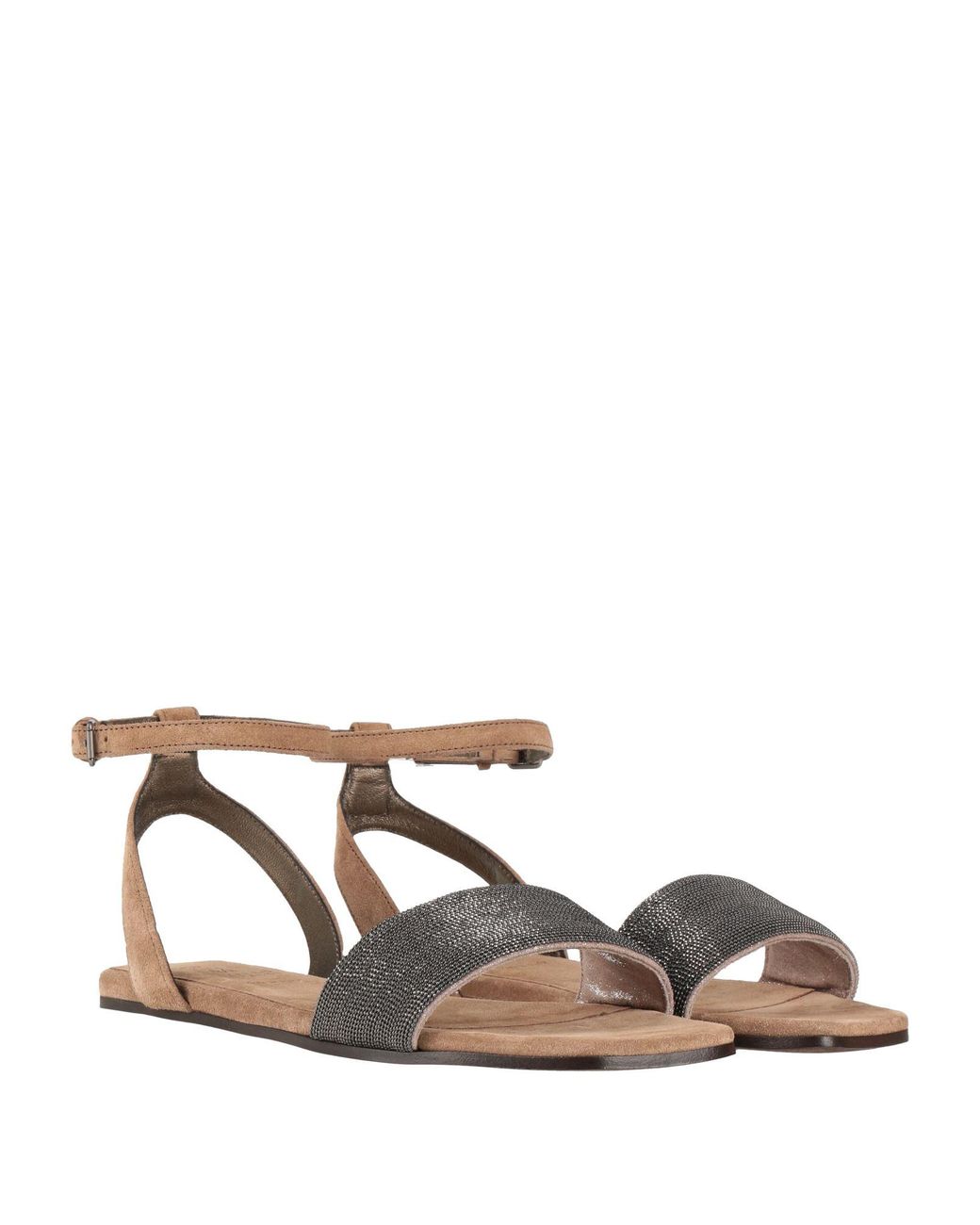 Brunello Cucinelli White Sandals