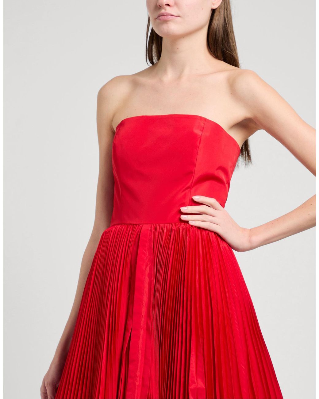 Rochas Red Mini Dress