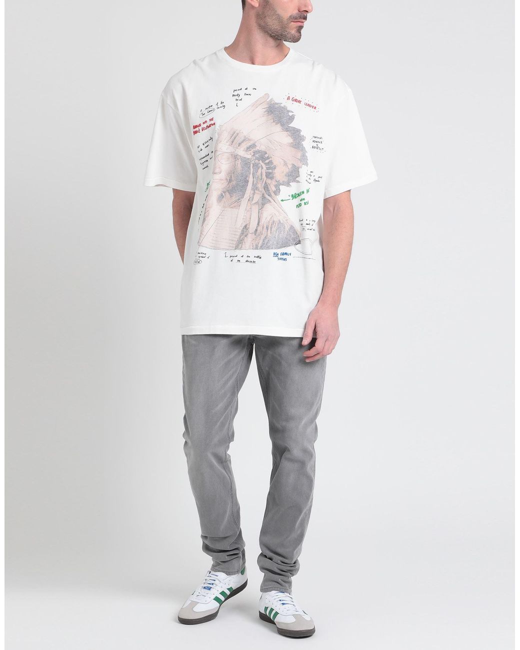 Camiseta 1989 STUDIO de hombre de color White