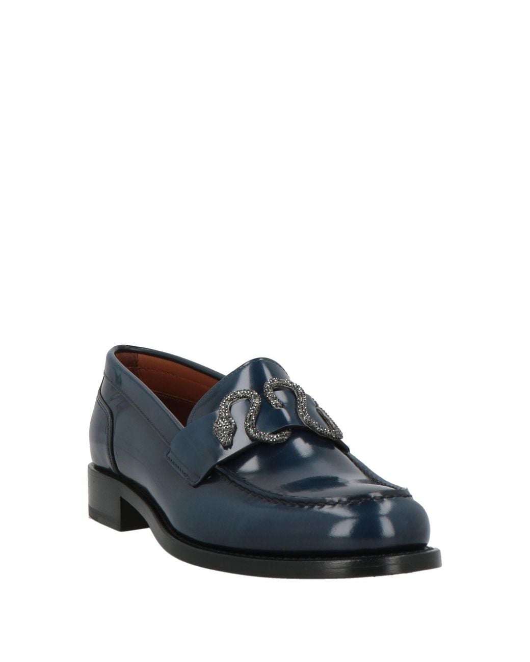 Rene Caovilla Blue Mokassin