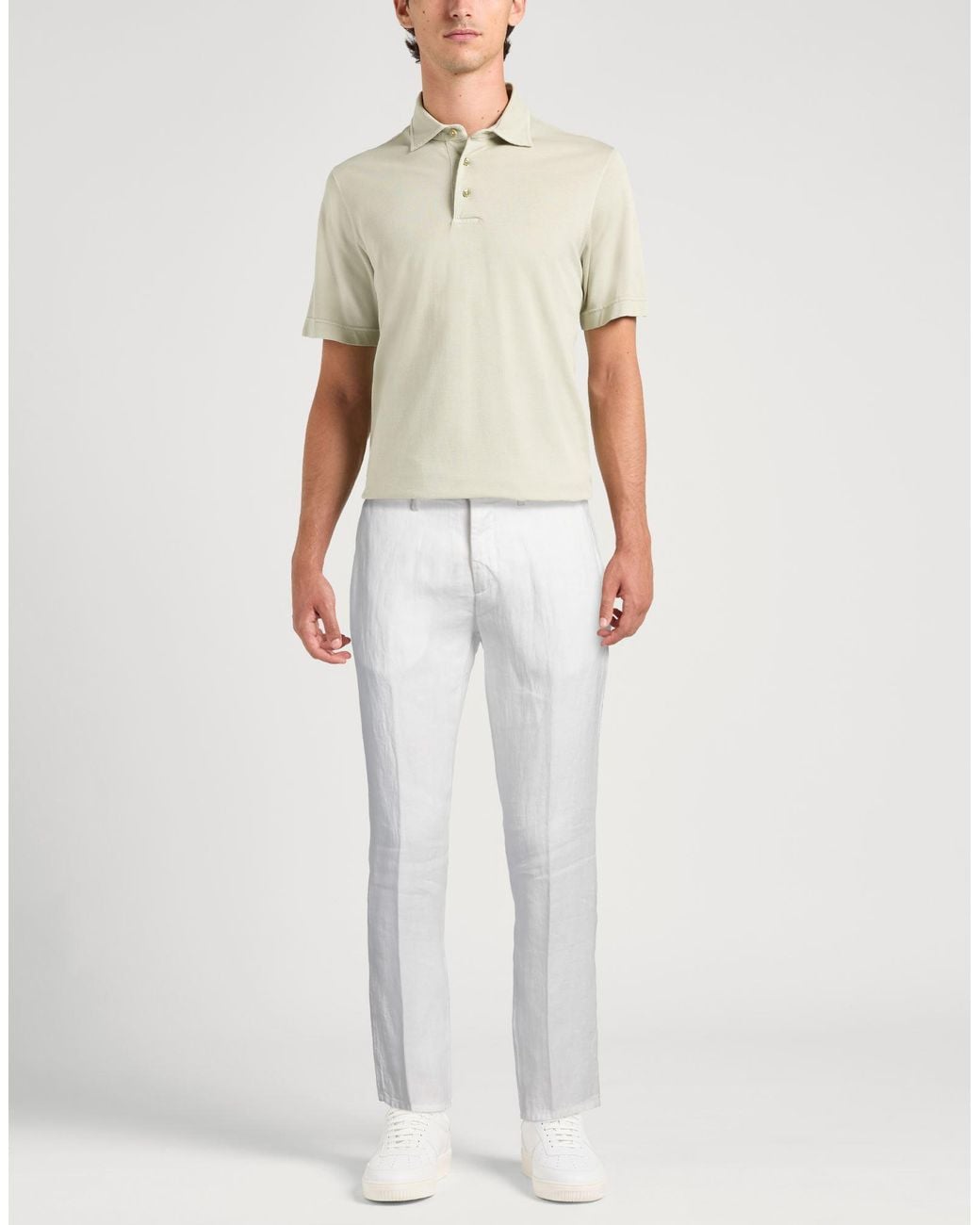 Harmont & Blaine White Trouser for men