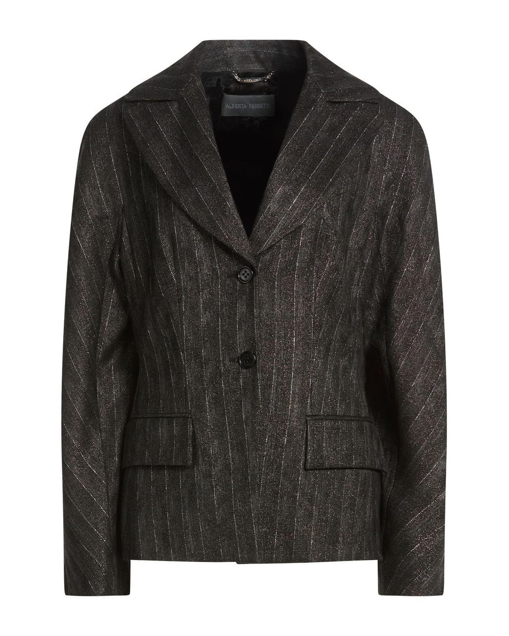 Alberta Ferretti Black Blazer Polyester, Wool, Viscose, Polyamide