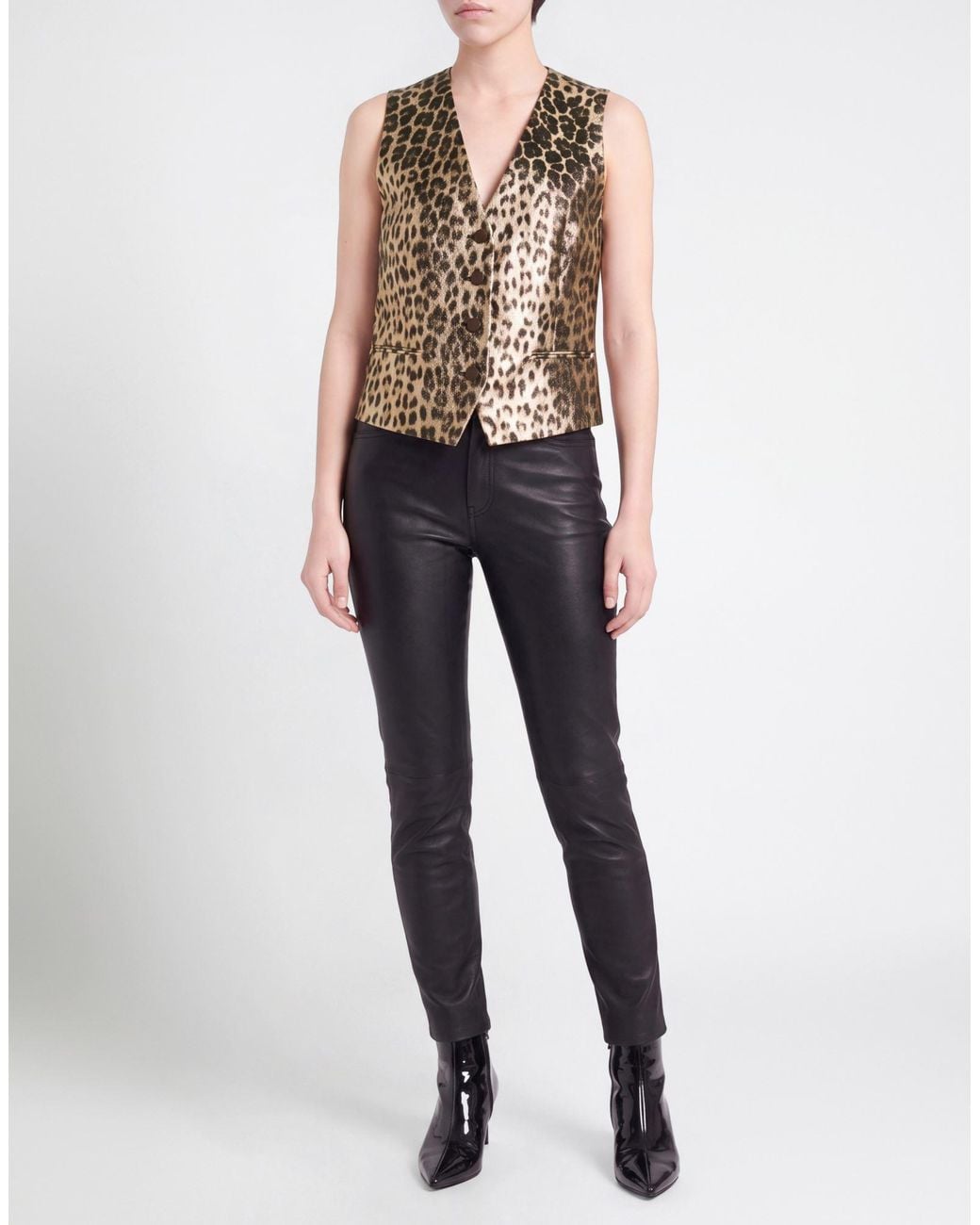 P.A.R.O.S.H. Black P.A.R.O..H. Waistcoat