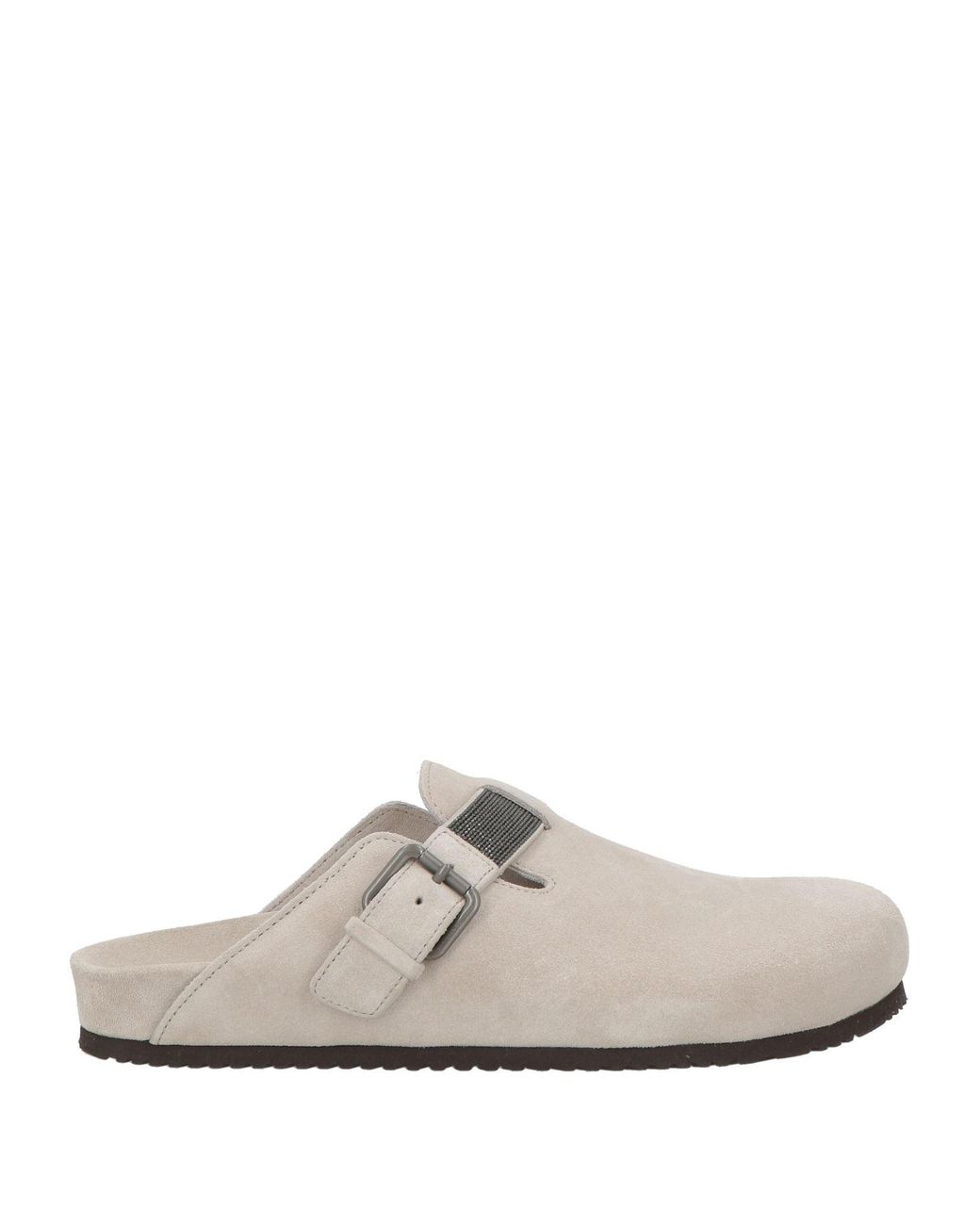 Brunello Cucinelli White Mules & Clogs