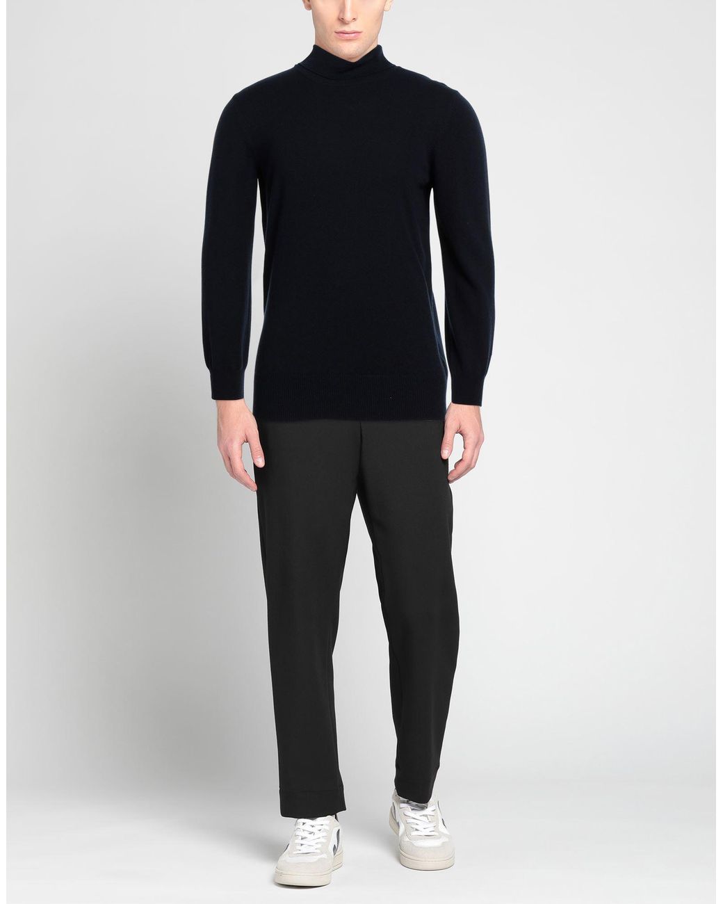 Gran Sasso Blue Turtleneck for men