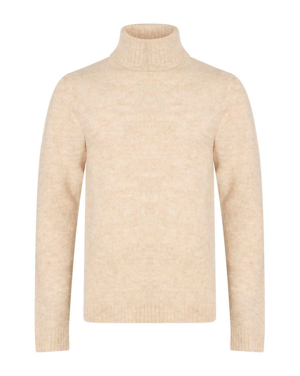 Irish Crone Natural Turtleneck for men
