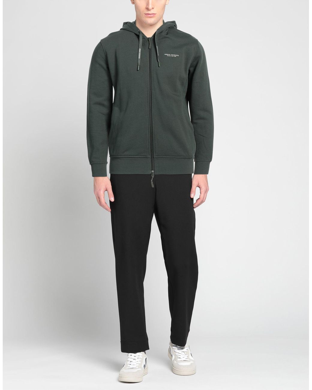 ARMANI EXCHANGE Green Sweatshirt for men