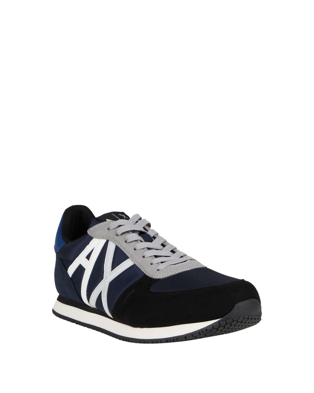 ARMANI EXCHANGE Blue Sneakers for men