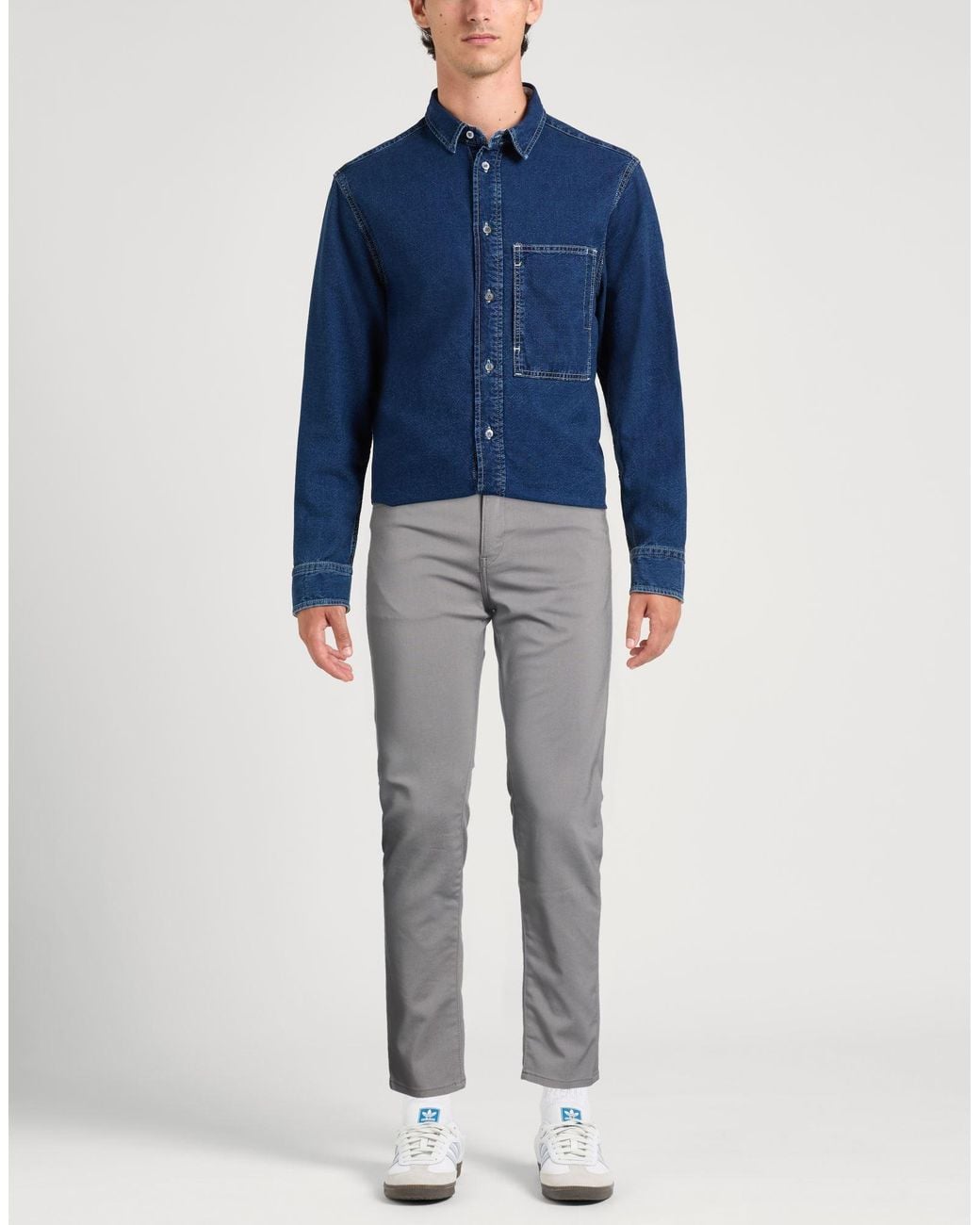 Boss Gray Trouser for men