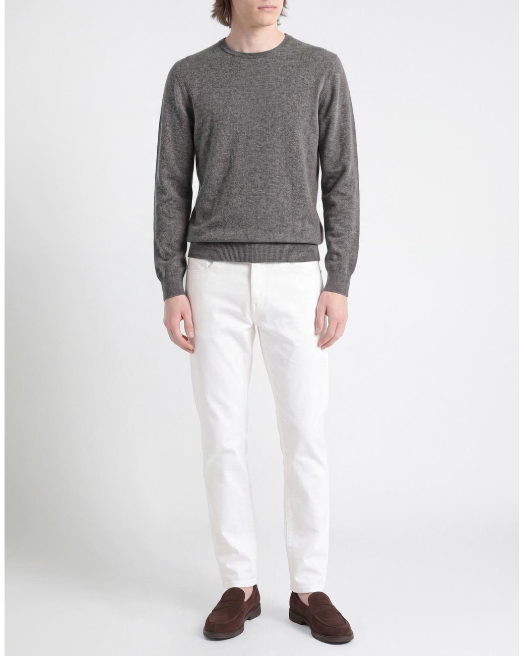 Boglioli Gray Sweater Cashmere for men