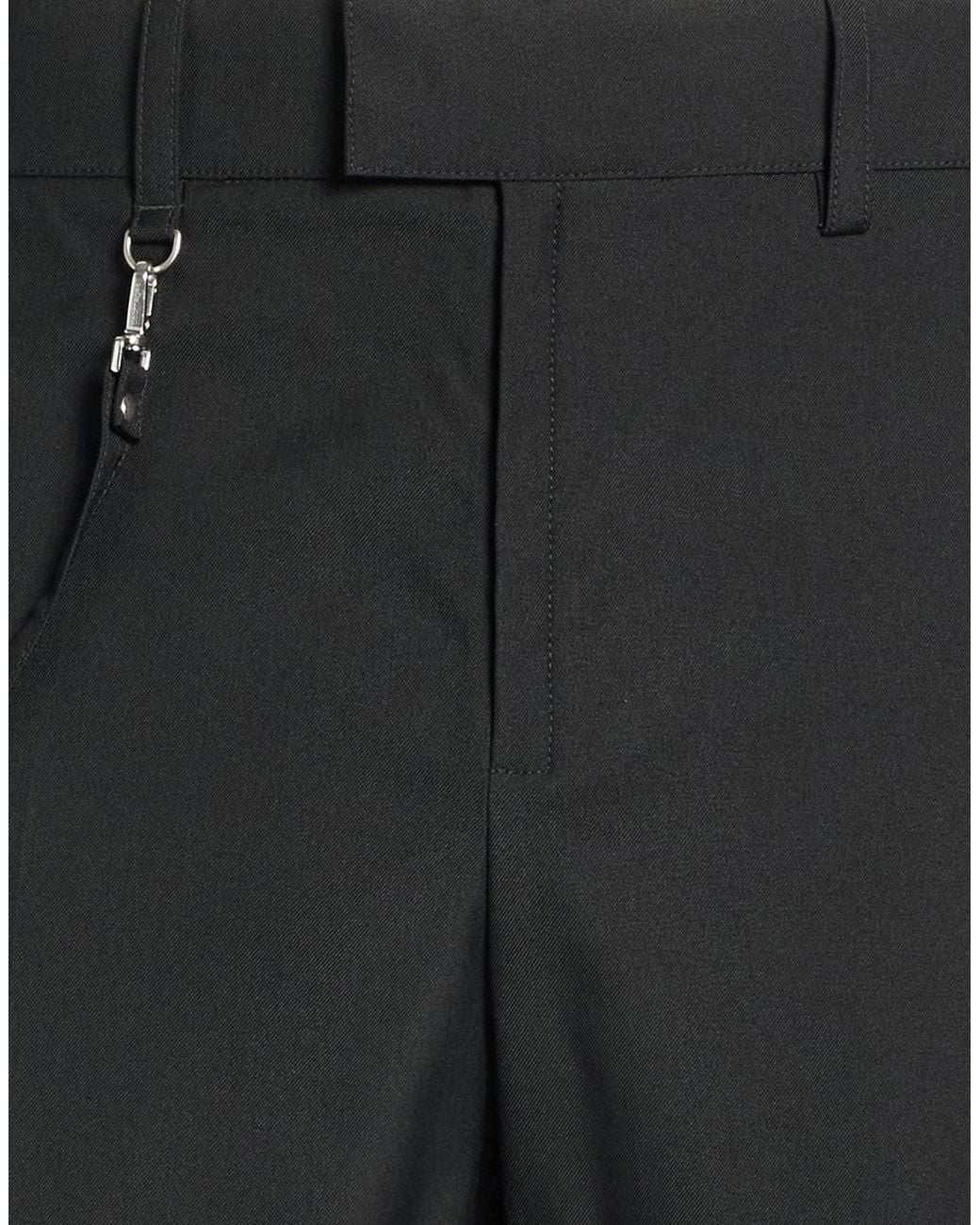Courreges Black Pants Polyamide, Polyester, Wool, Elastane for men