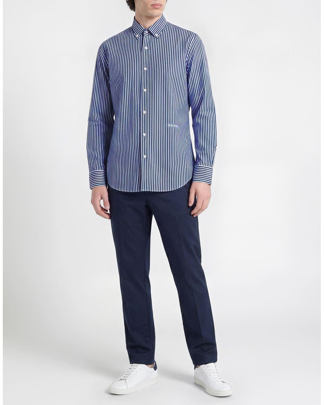 Ice Iceberg Blue Shirt Cotton for men