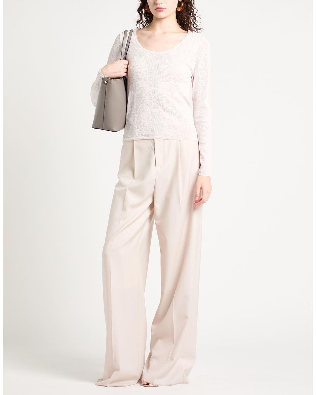Daniele Fiesoli Pink Blush Sweater Viscose, Polyamide
