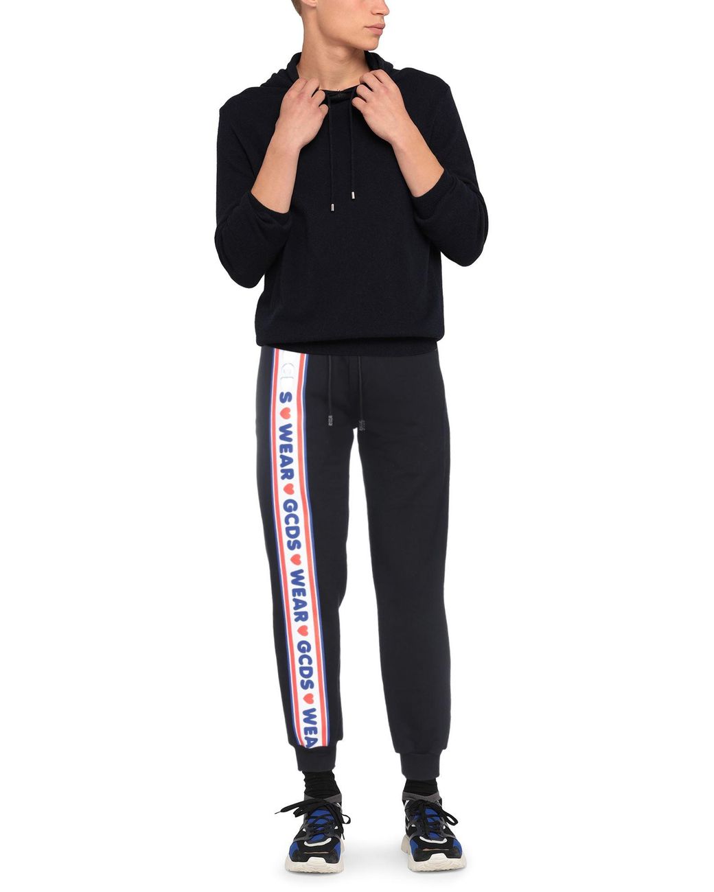 Gcds Blue Pants for men