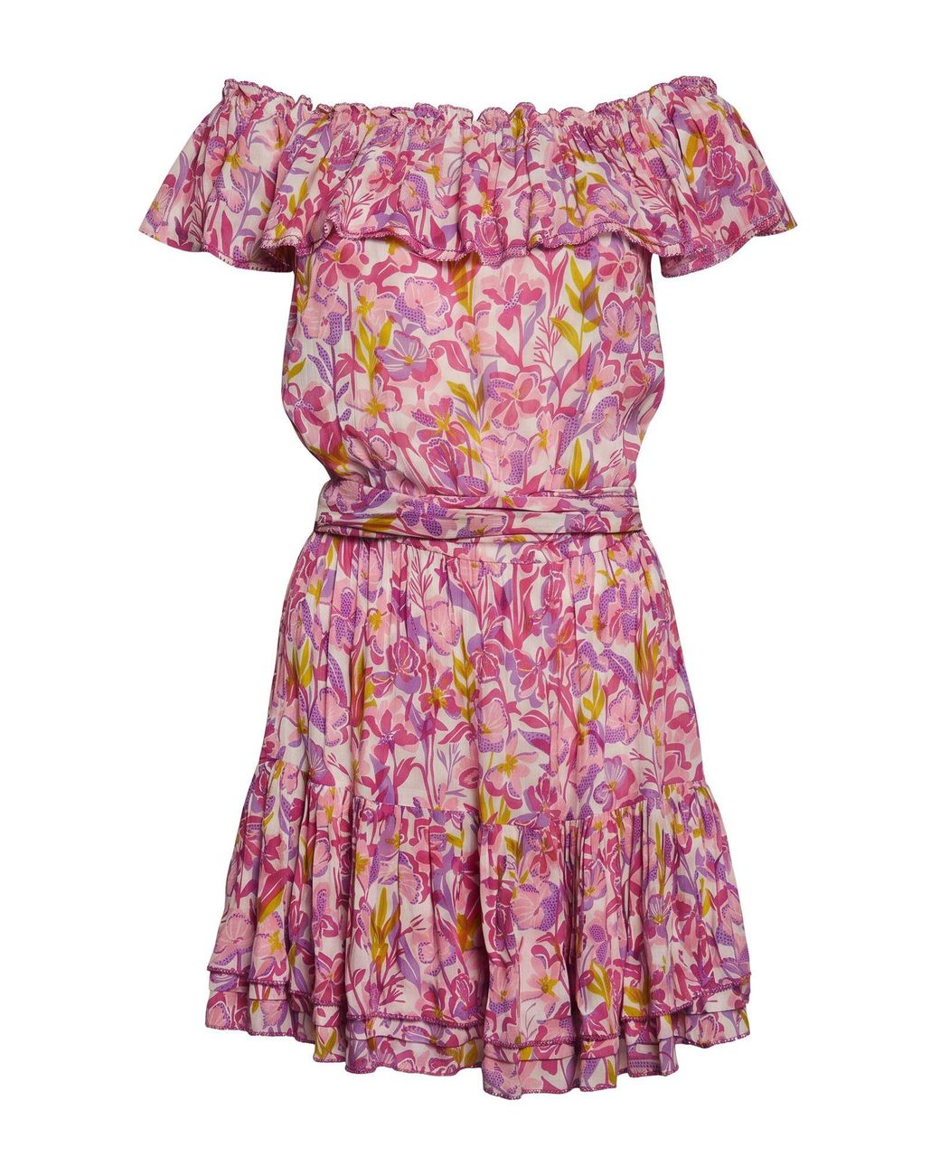 Poupette Pink Mini Dress Viscose