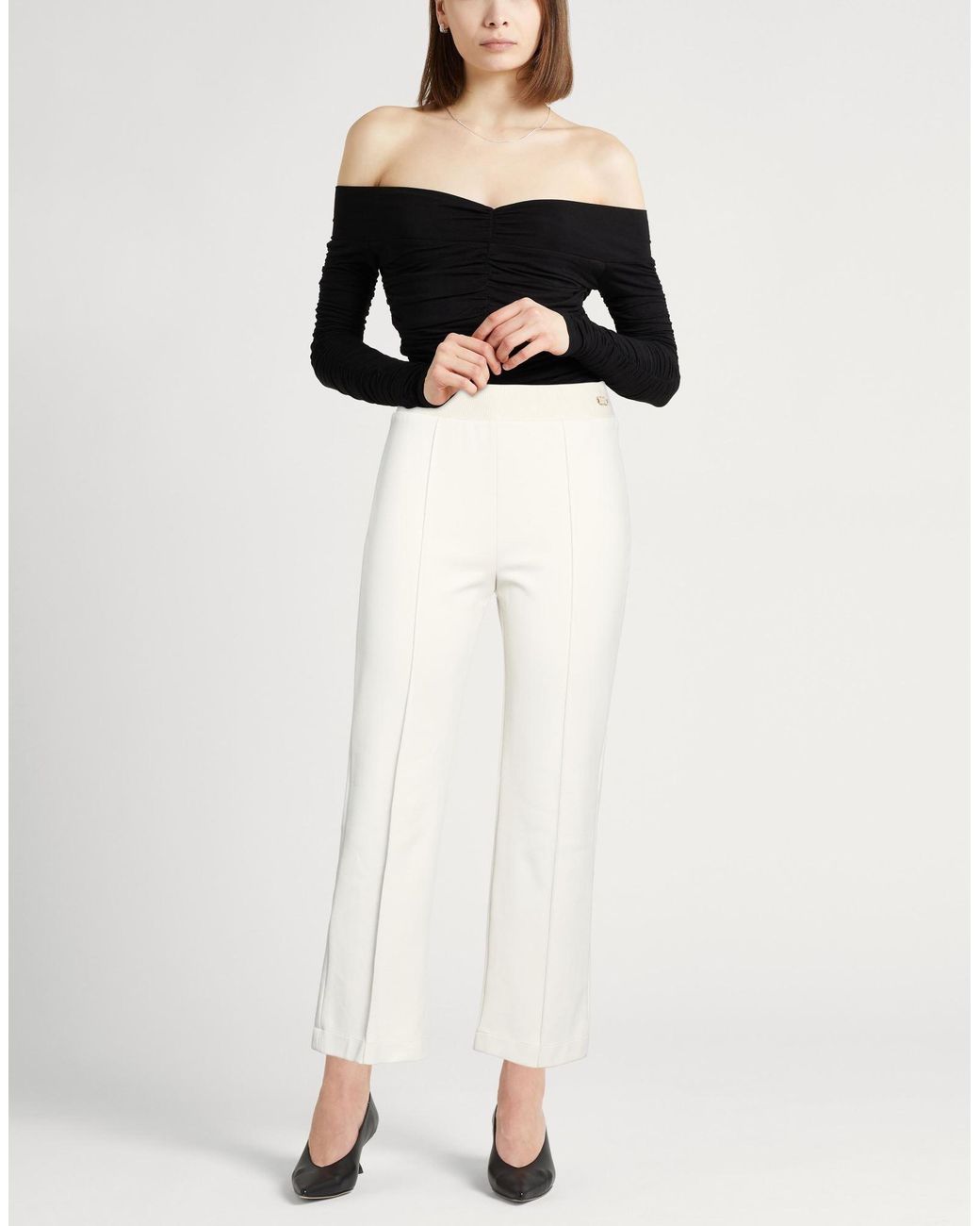 Agnona White Pants
