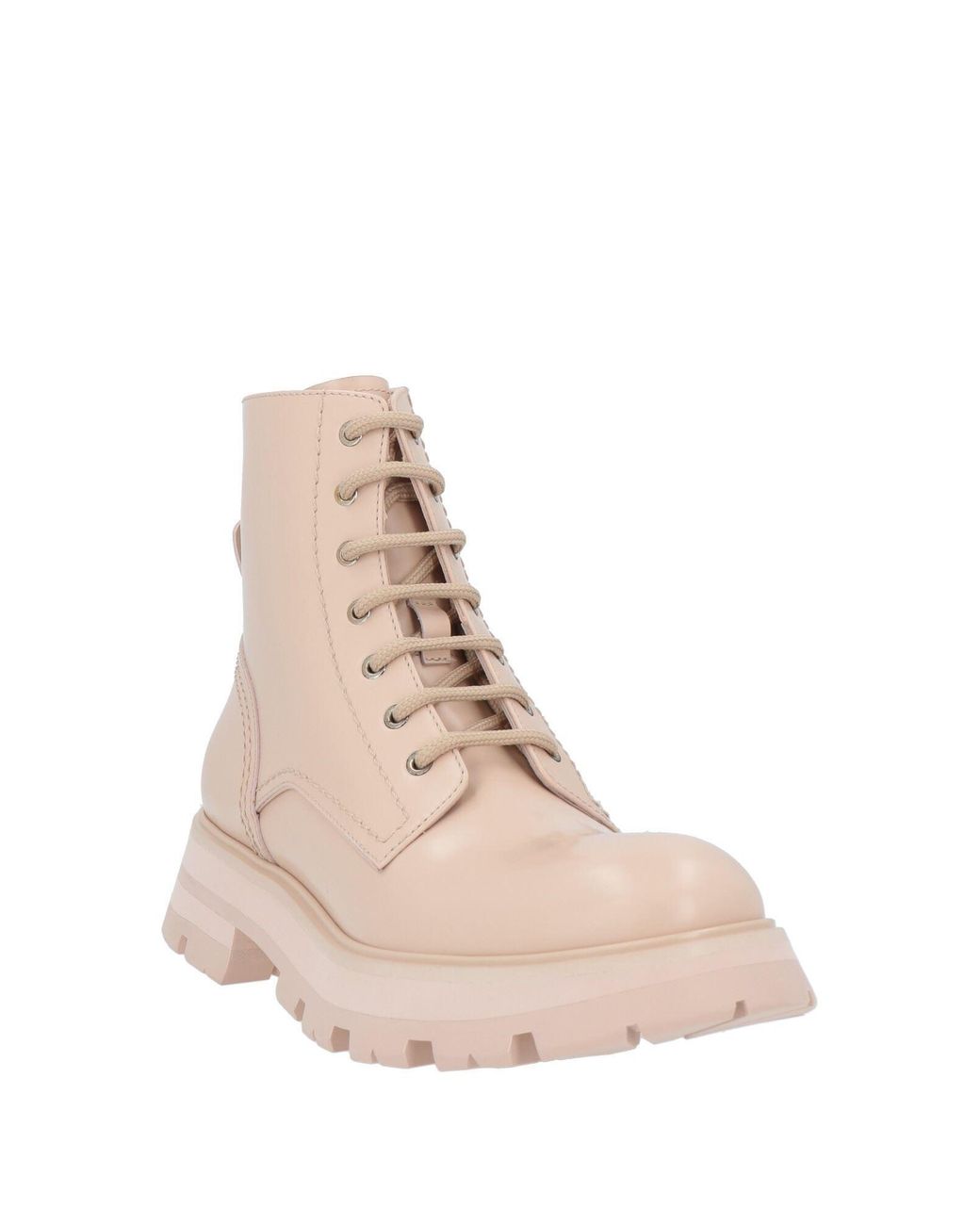 McQueen Pink Stiefelette