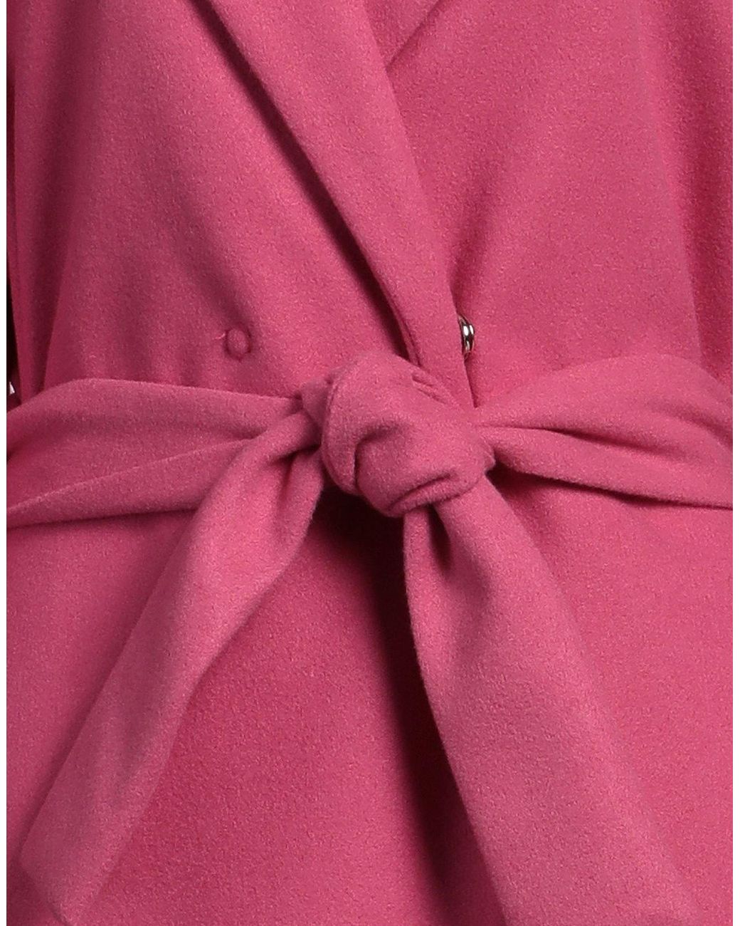 ACTUALEE Pink Coat Polyester