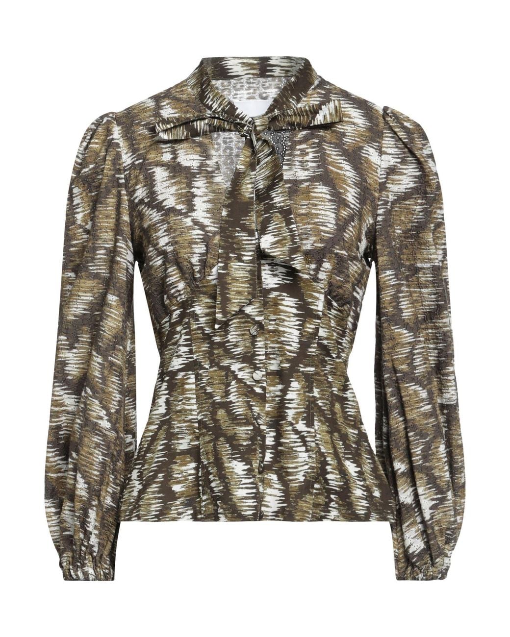 Brand Unique Green Shirt Cotton