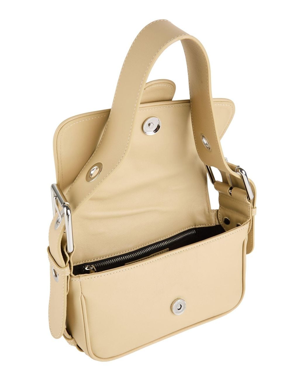 By Far Natural Handbag Lambskin
