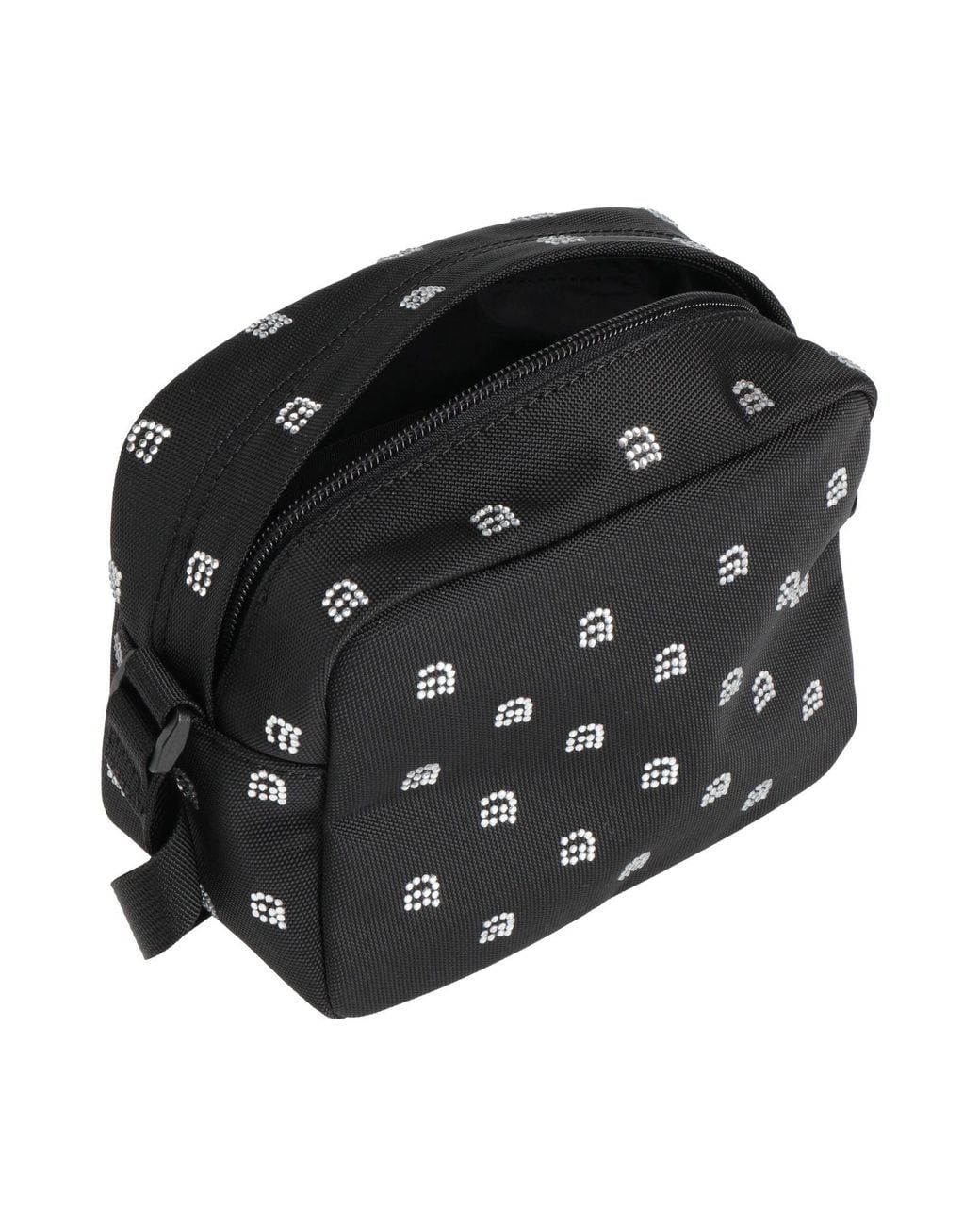 Alexander Wang Black Cross-Body Bag Textile Fibers