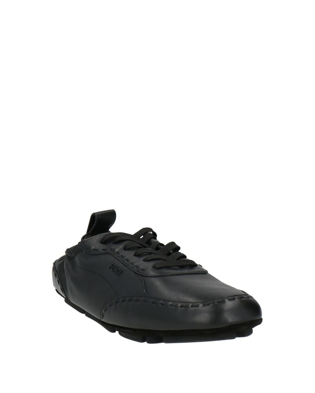 Fendi Black Sneakers Calfskin for men