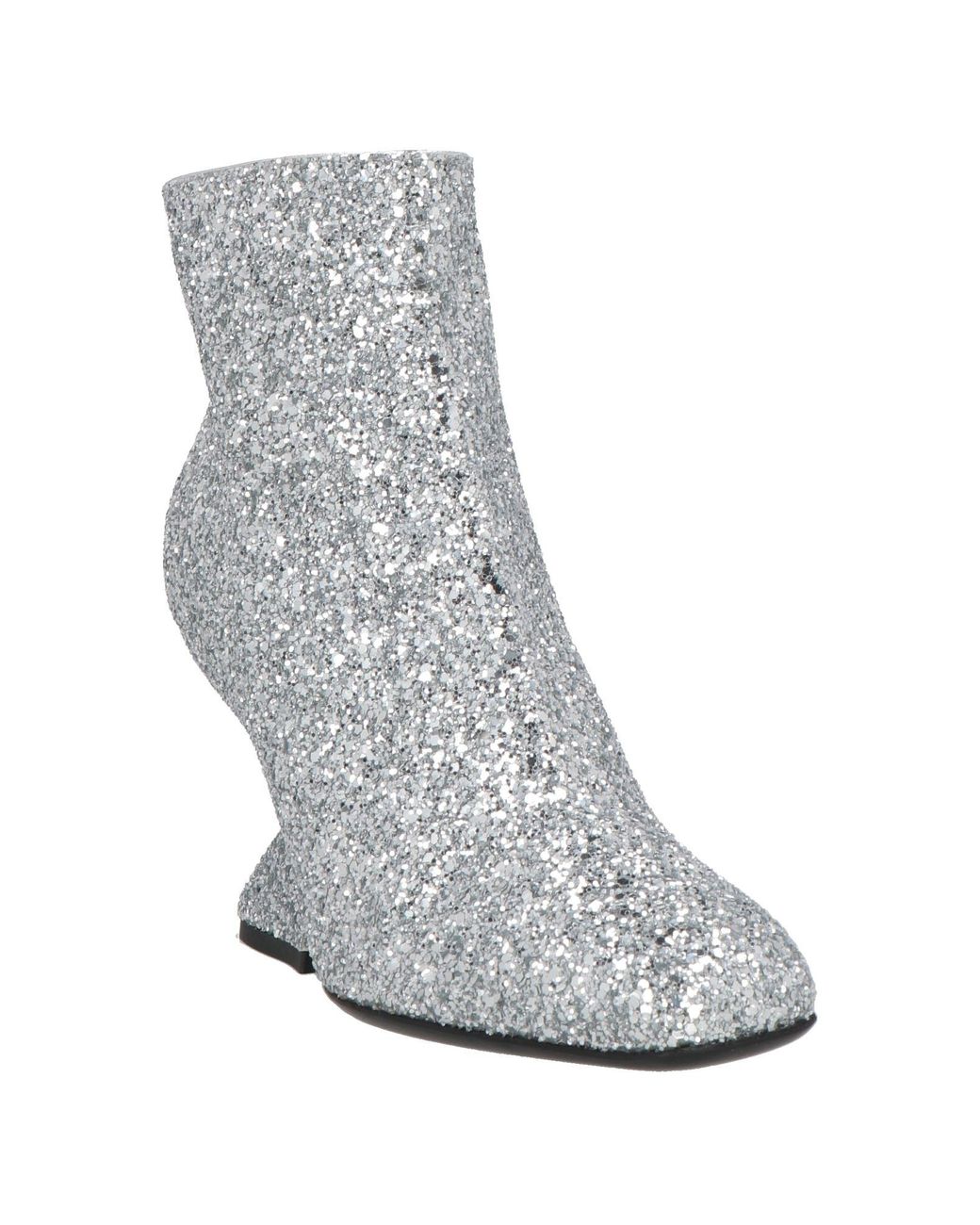 Ferragamo Gray Stiefelette