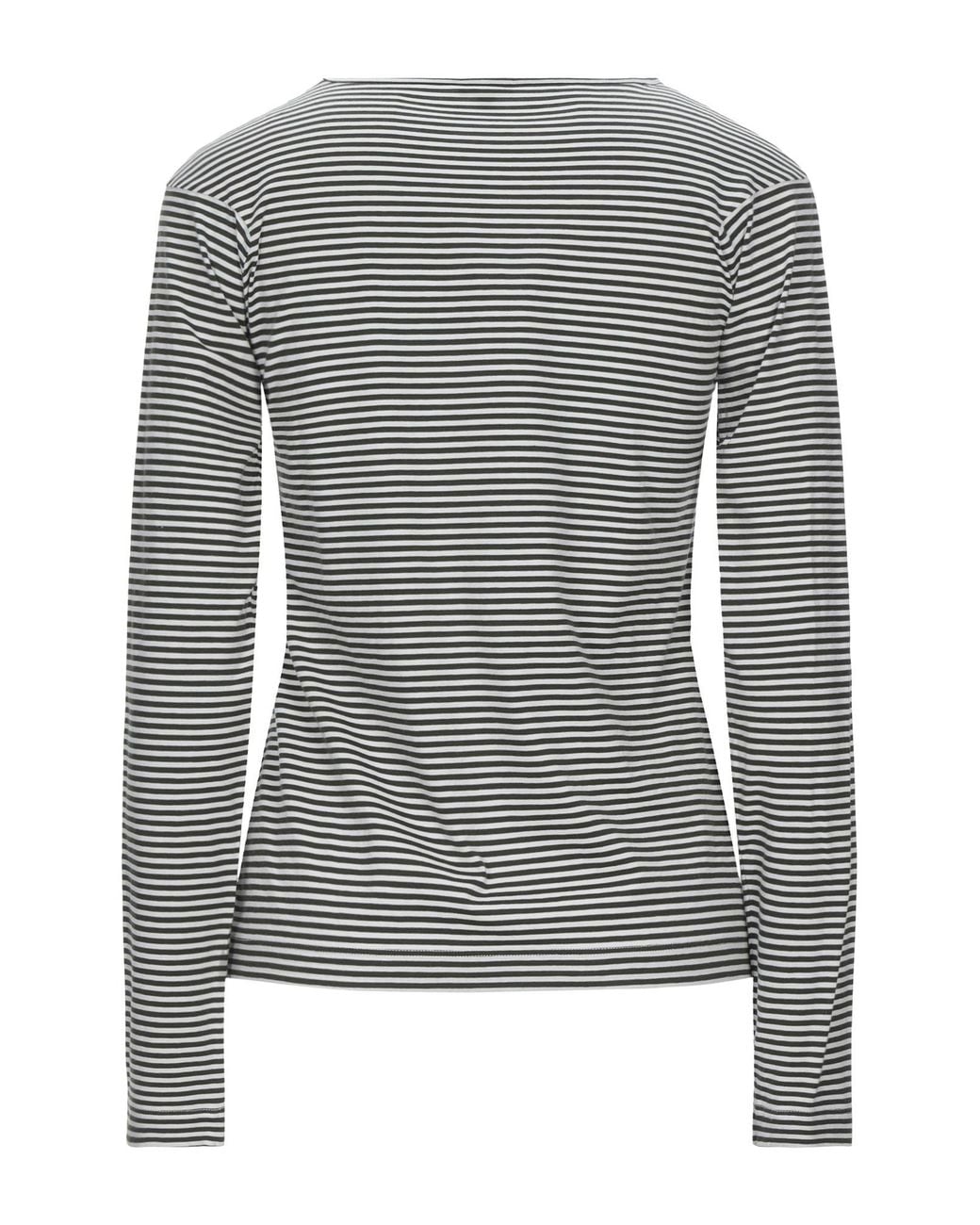 Aspesi Gray Military T-Shirt Cotton, Elastane