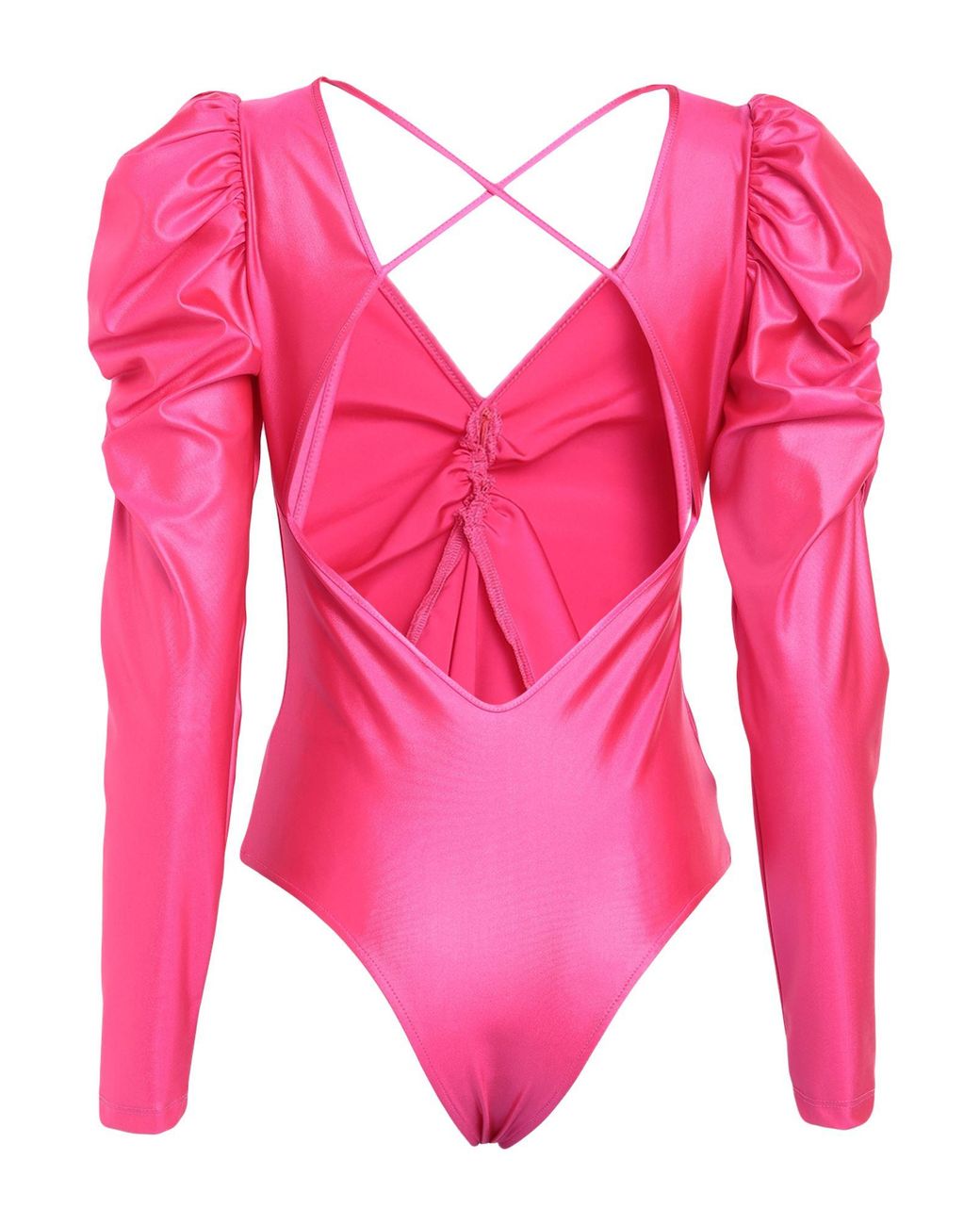 Aniye By Pink Fuchsia Bodysuit Polyamide, Elastane