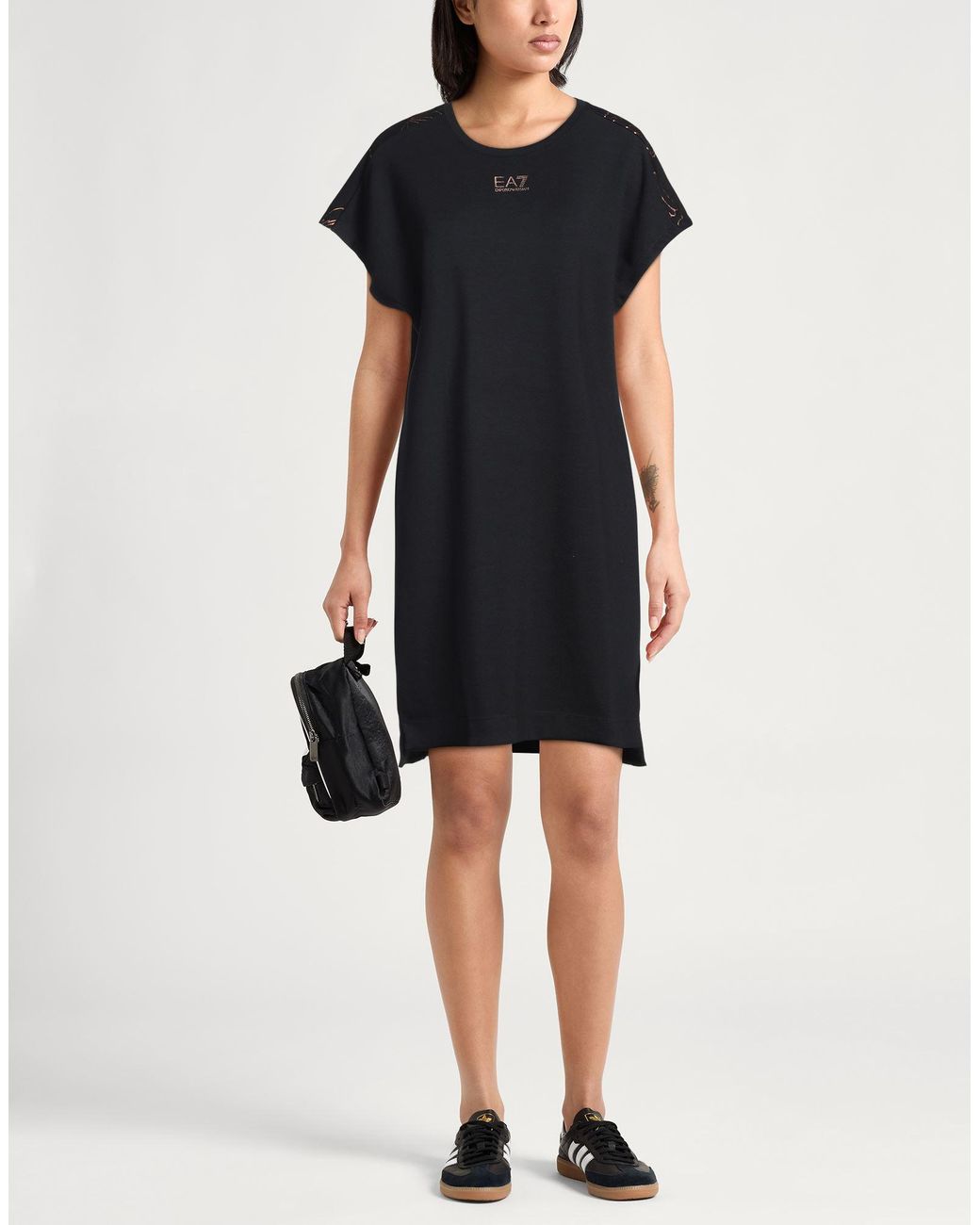 EA7 Black Mini Dress