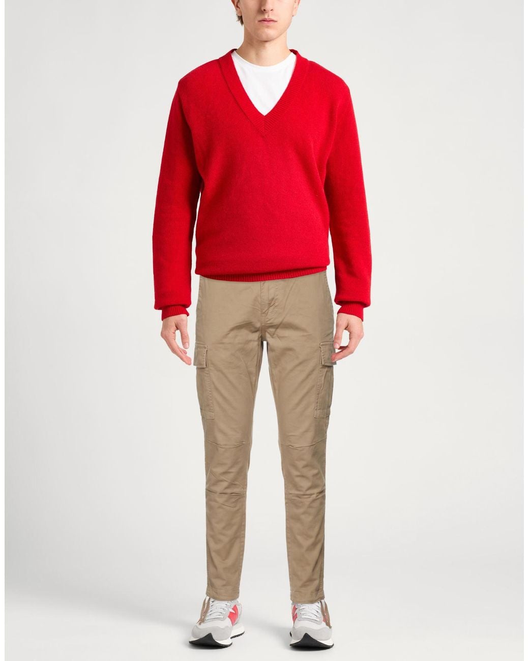 Jack & Jones Natural Pants Cotton, Recycled Cotton, Elastane for men