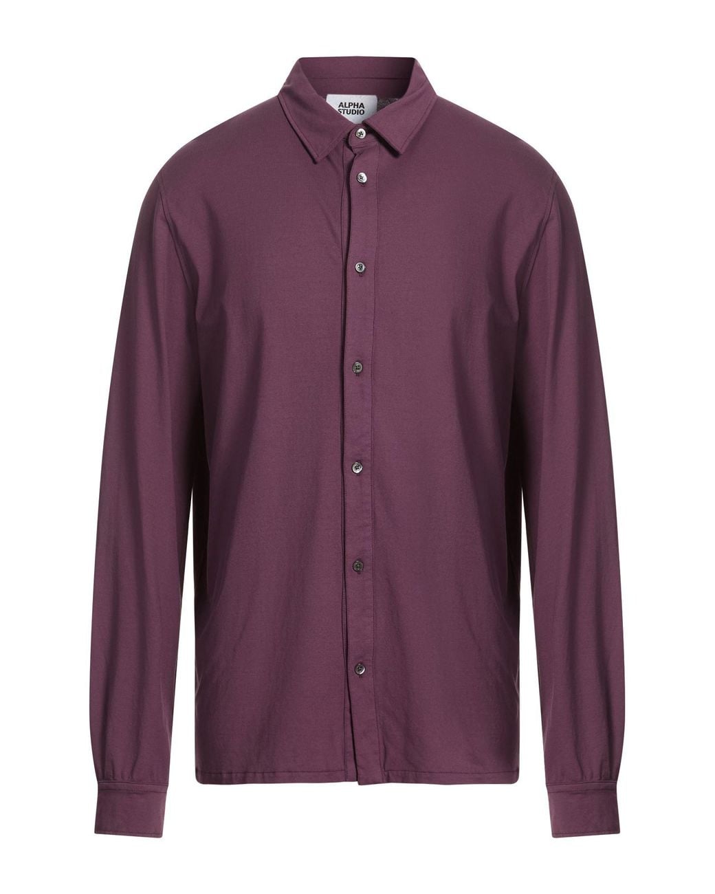 Alpha Studio Hemd in Purple für Herren