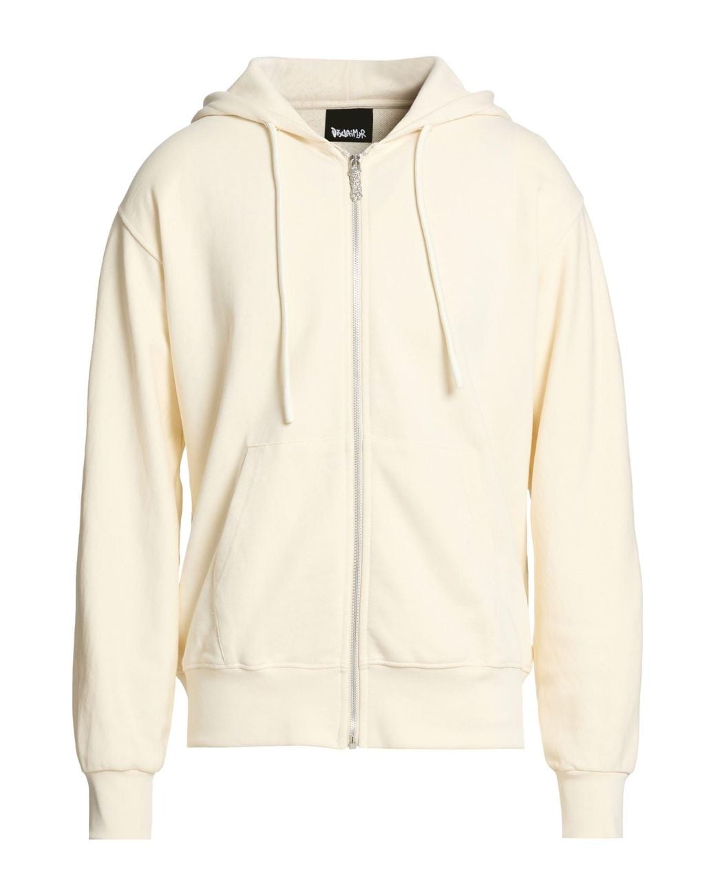 DISCLAIMER Natural Cream Sweatshirt Cotton for men