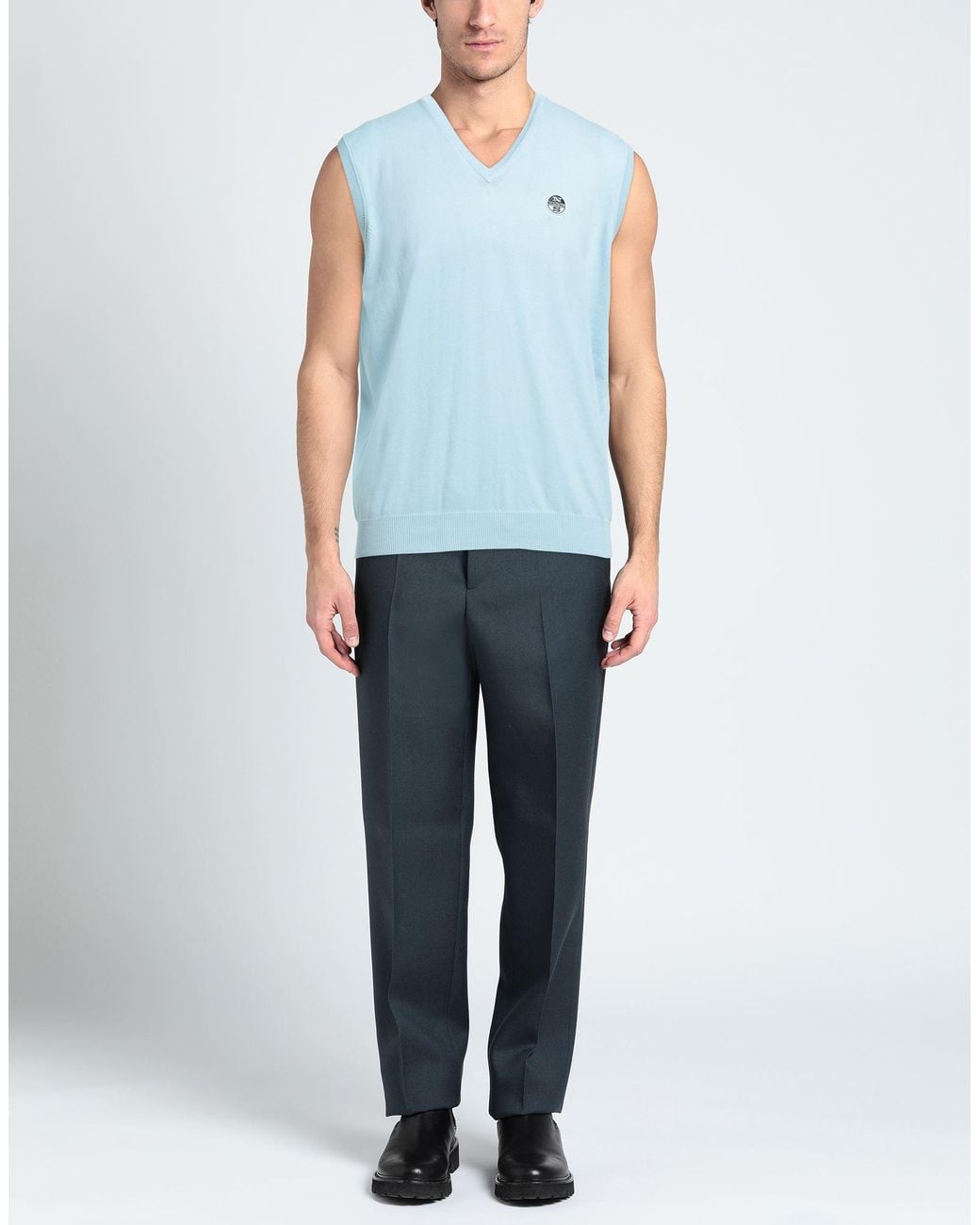 North Sails Blue Sweater for men