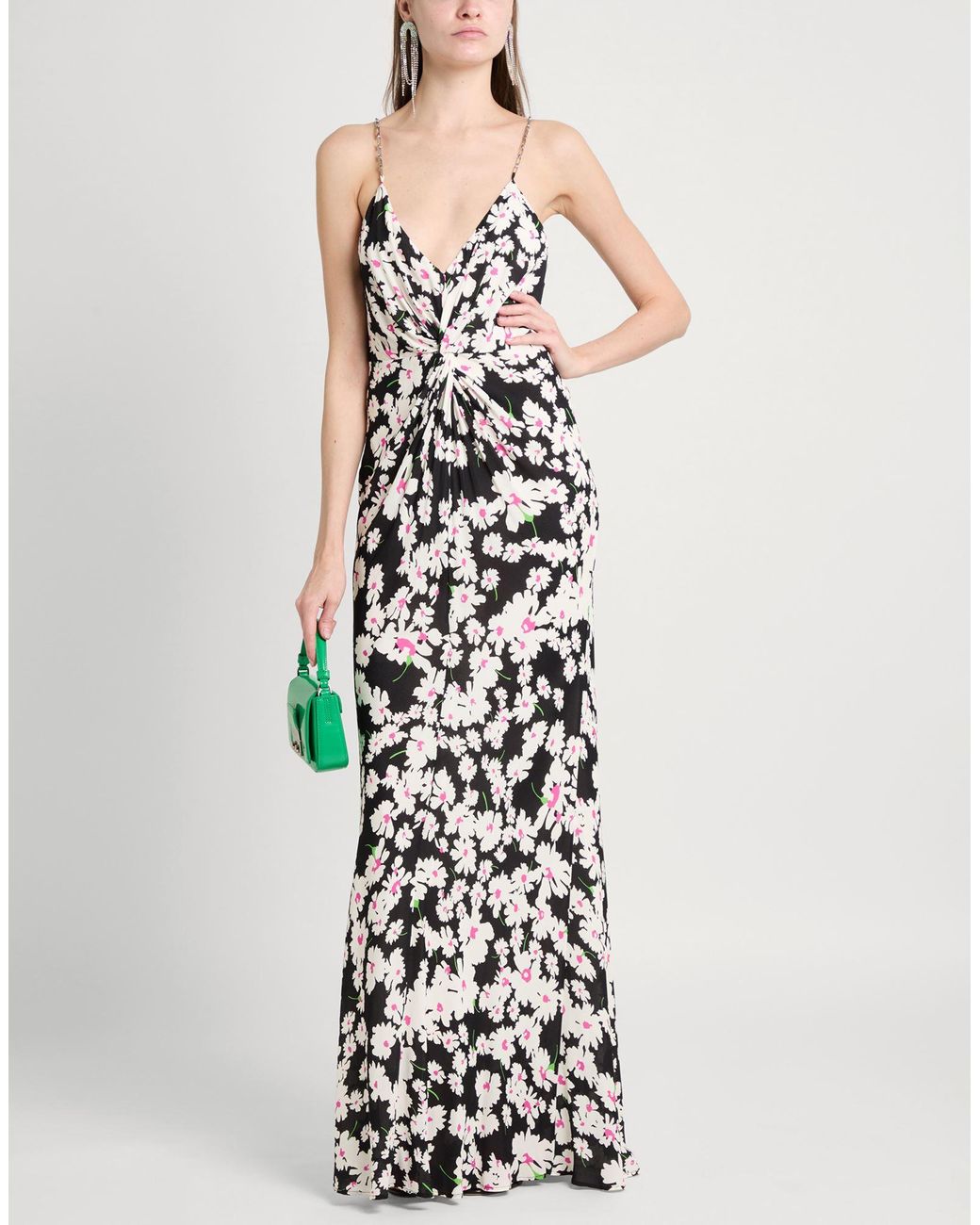 MSGM White Maxi Dress Viscose