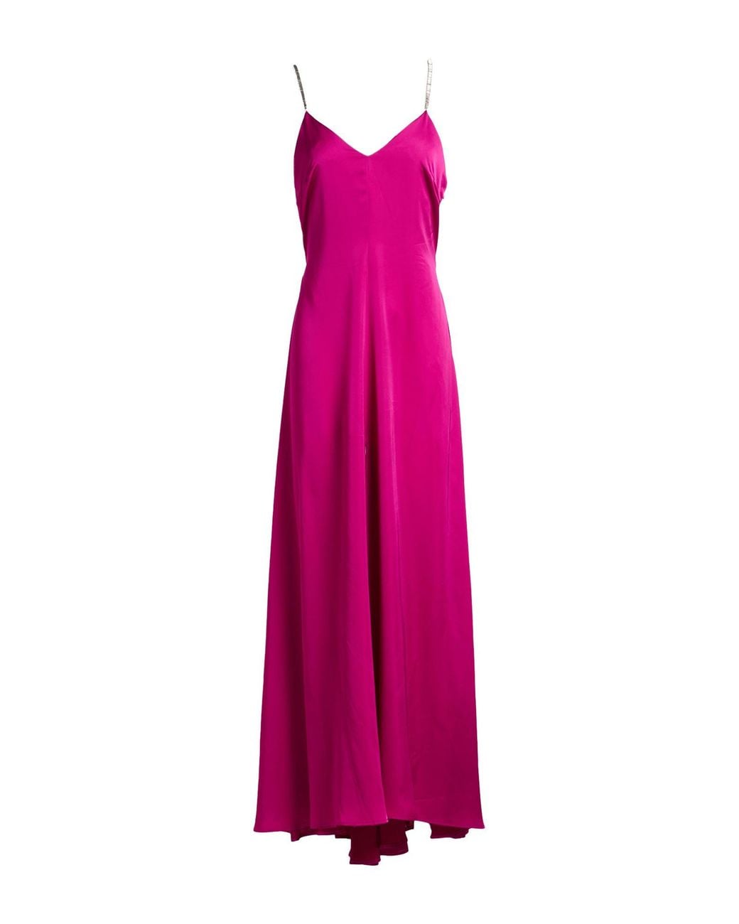 SIMONA CORSELLINI Pink Maxi Dress Polyester