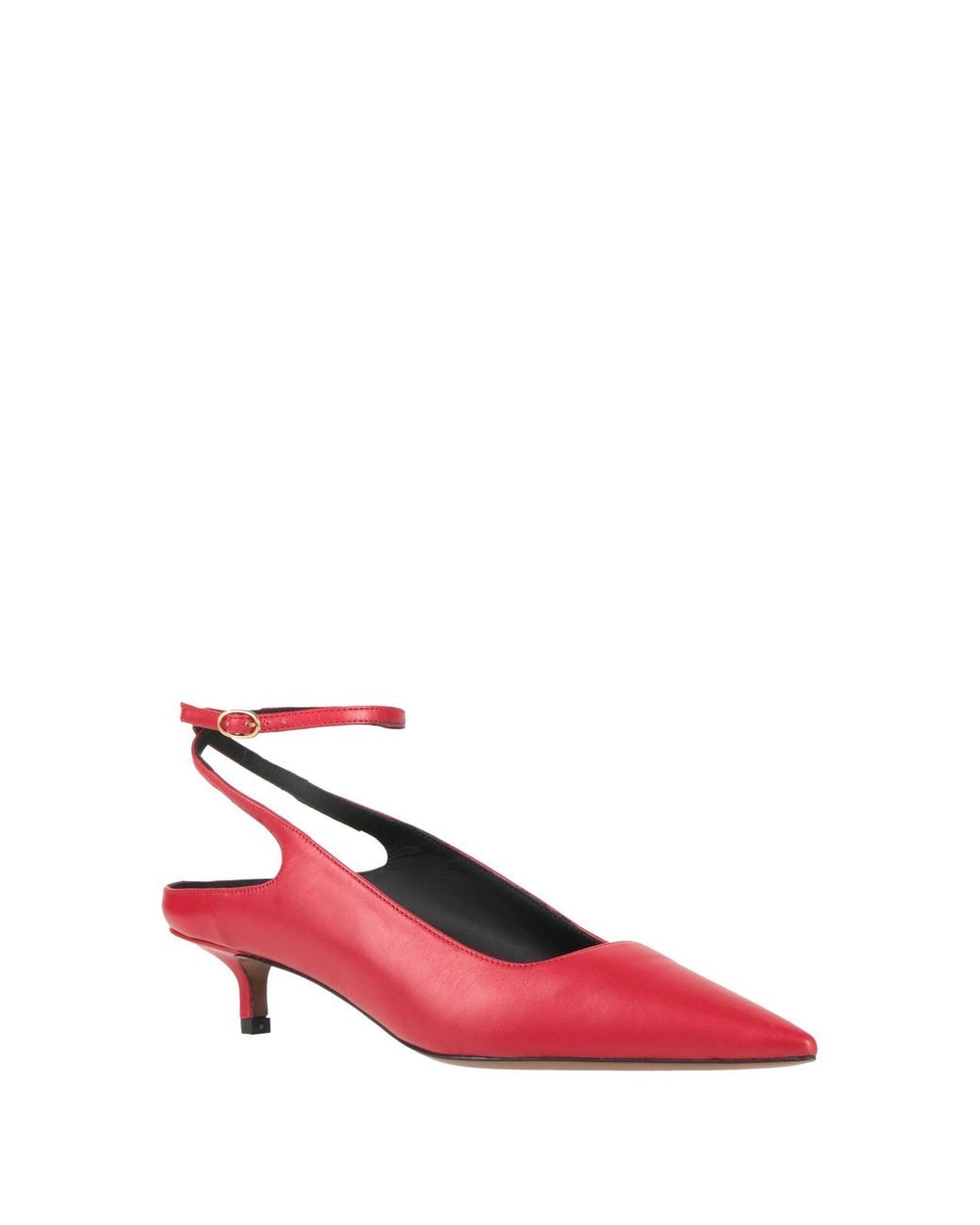 Neous Red Pumps Leather