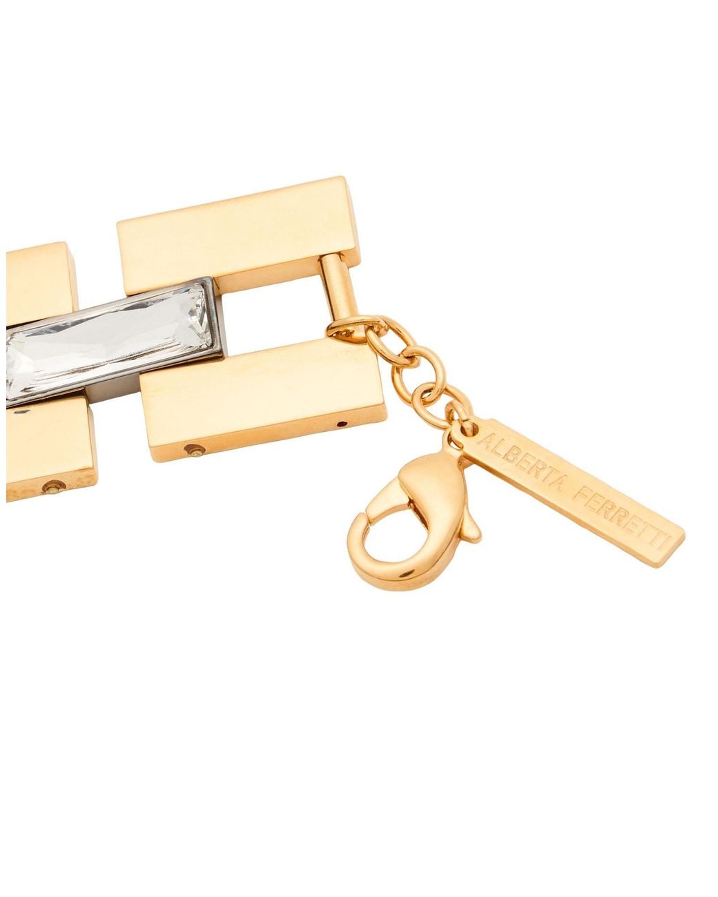 Alberta Ferretti Metallic Bracelet Metal