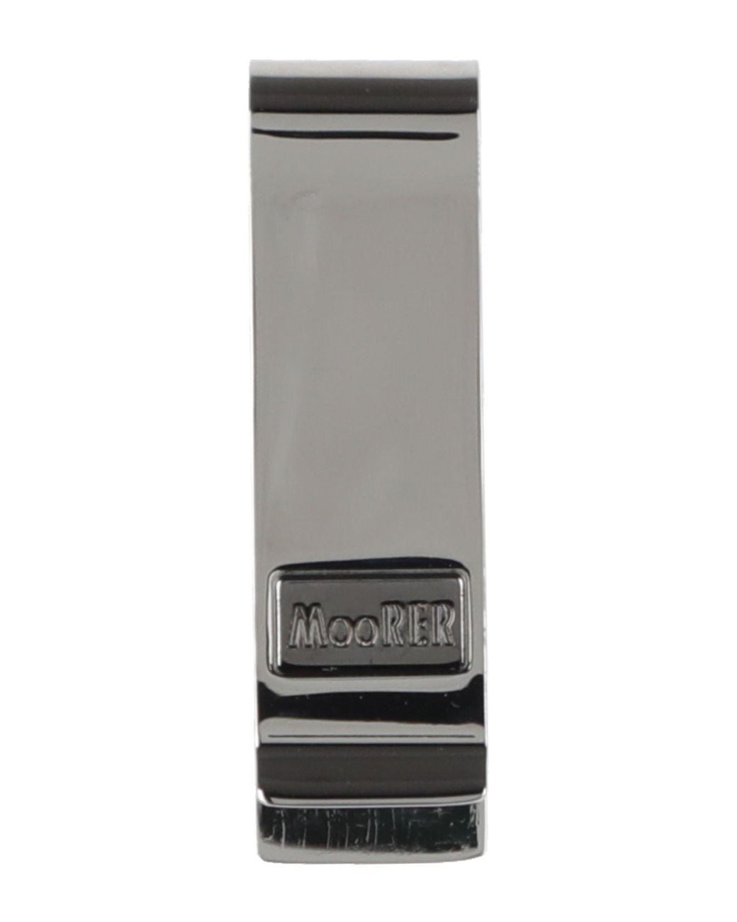 Moorer Gray Wallet Metal for men