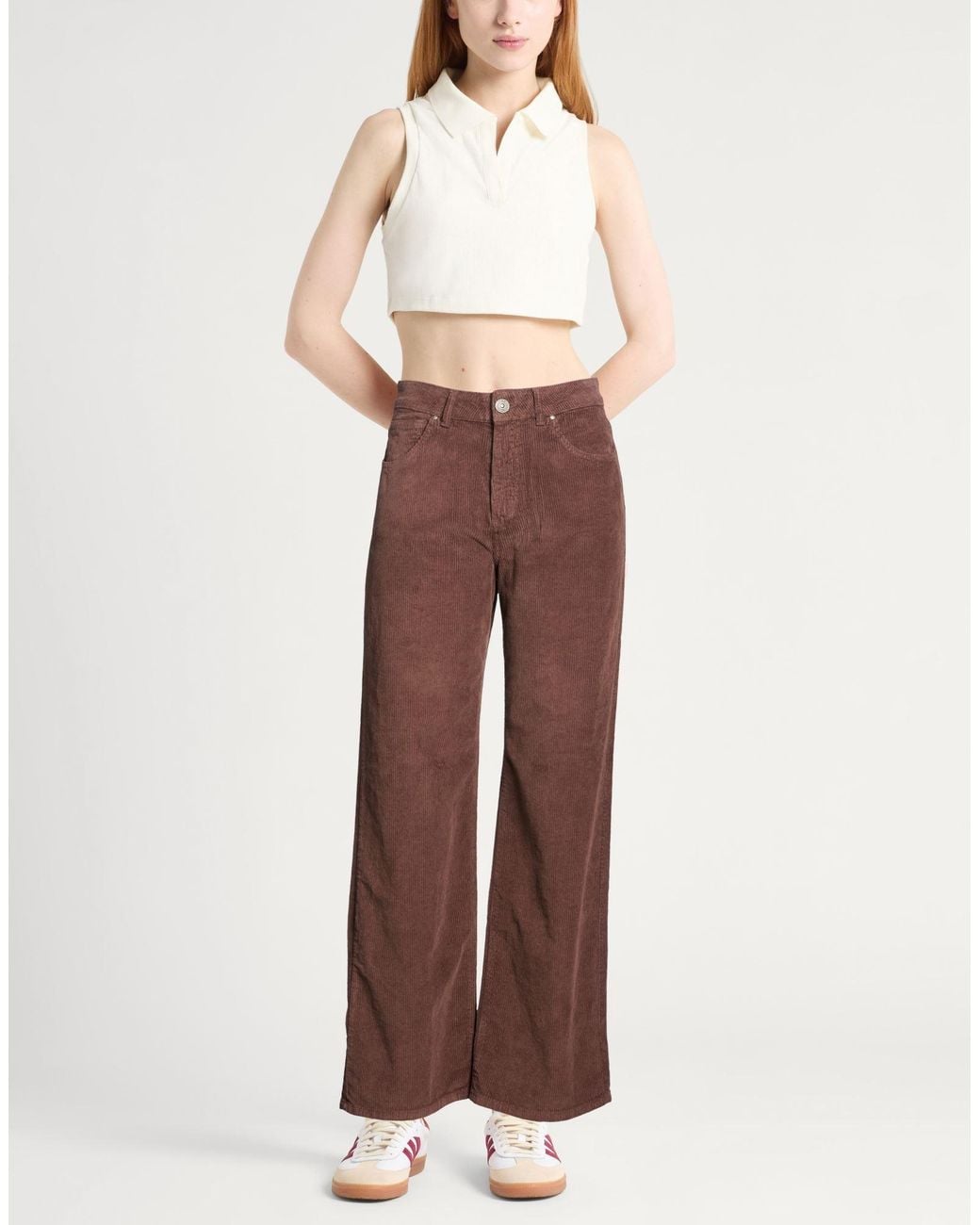 God Save Denim Brown Trouser